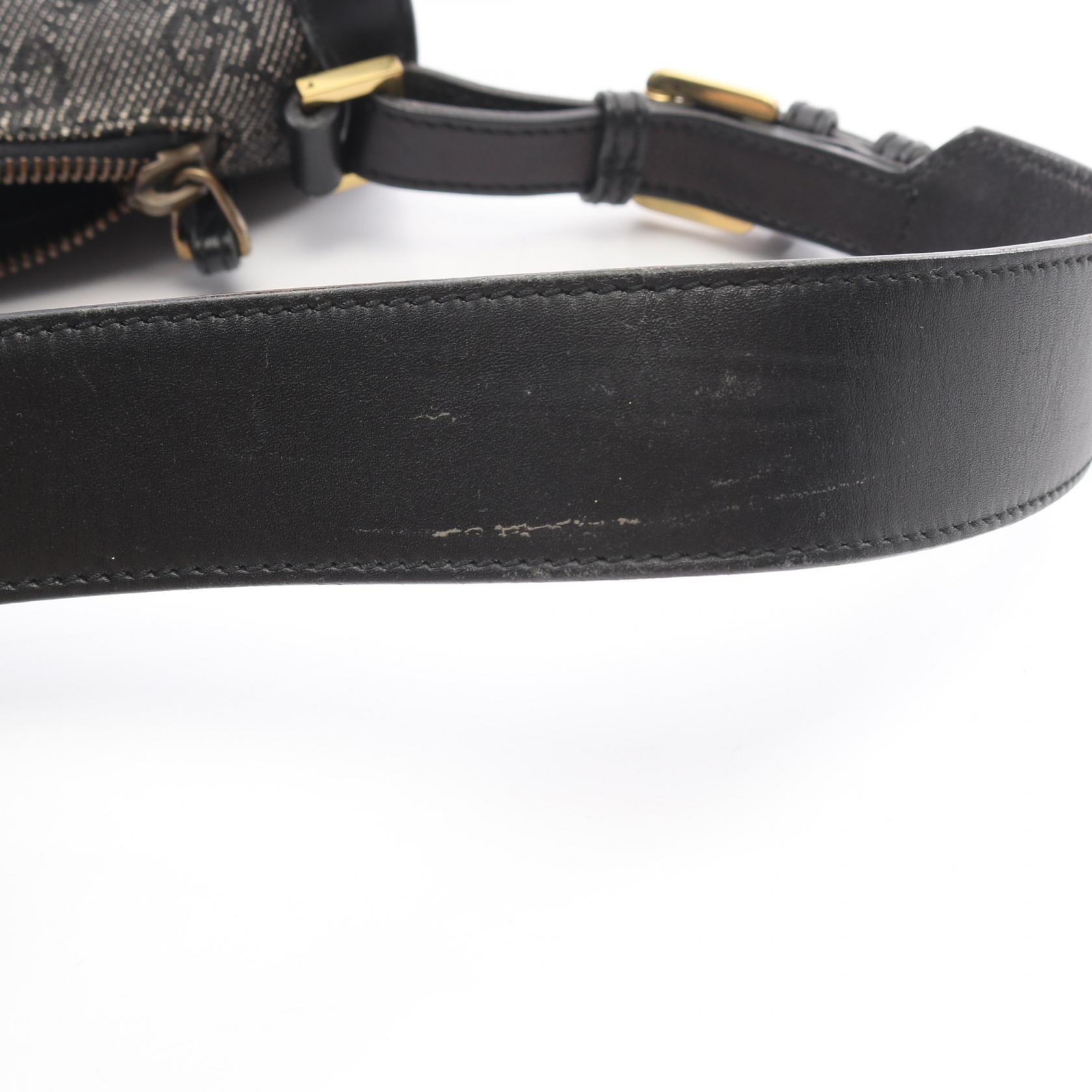 GUCCI GG pattern Shoulder hand Bag 92707 denim Black Used Women | eBay