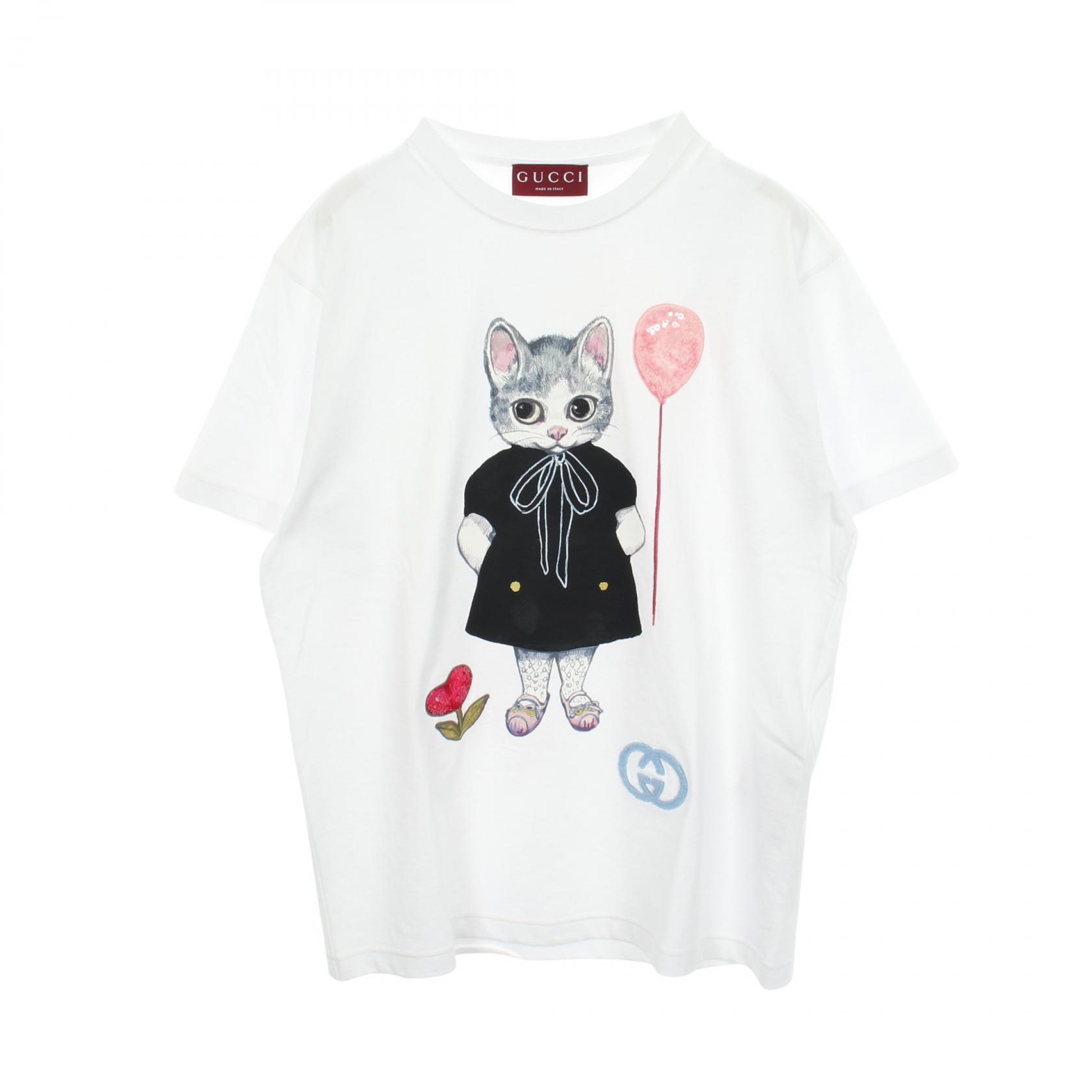 GUCCI グッチ ヒグチユウコ Tシャツ サイズ8 GUCCI Yuko Higuchi #M Japan Limited Cat Short sleeve T-shirt