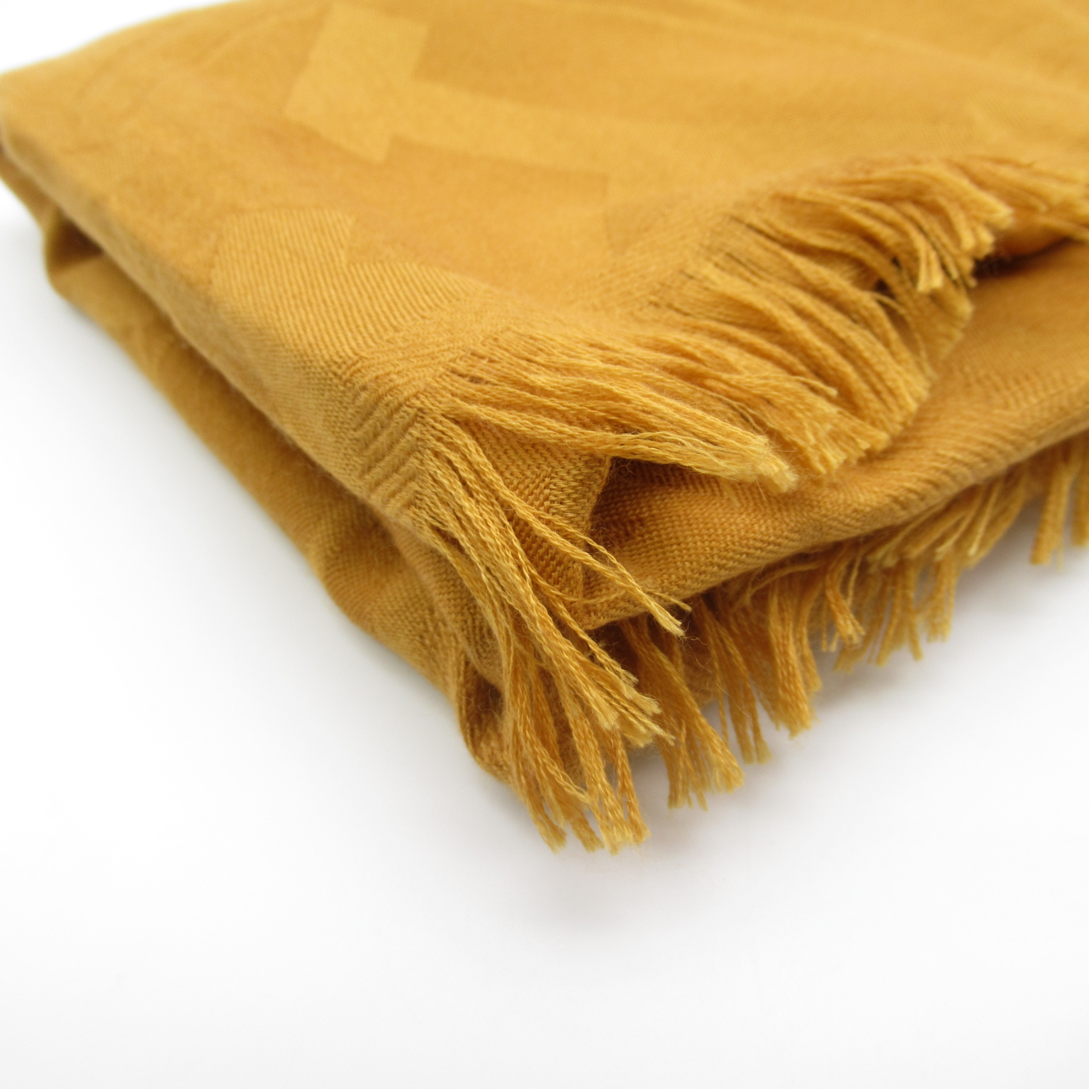 HERMES New Libris Scarf stole wrap cashmere silk Brown HERMES New Libris Scarf stole wrap cashmere silk Brown
