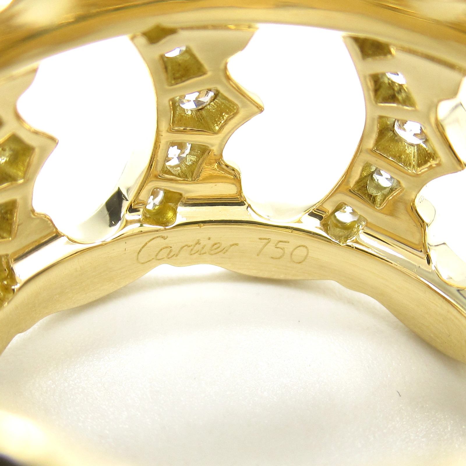 カルティエ(CARTIER)カルティエ ムーンストーン タンクリング