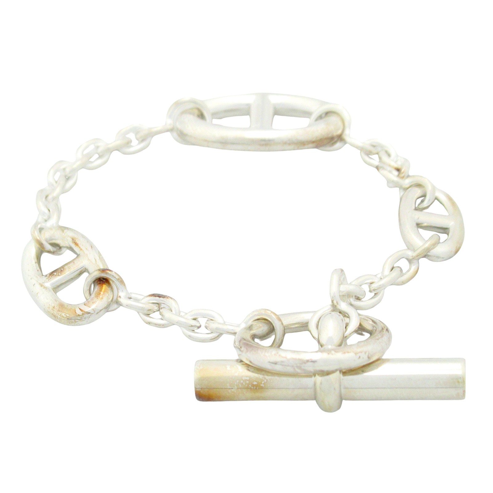 HERMES Farandole Bracelet 925 Sterling Silver | eBay