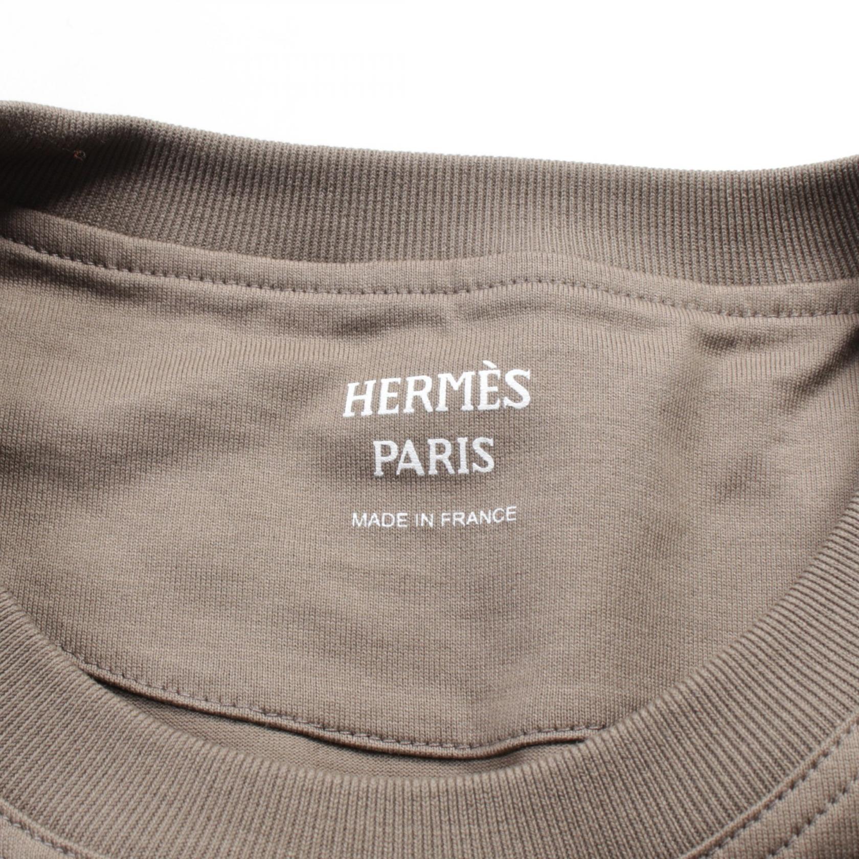 Tシャツ 刺繍入りポケット | Hermès - エルメス-公式サイト