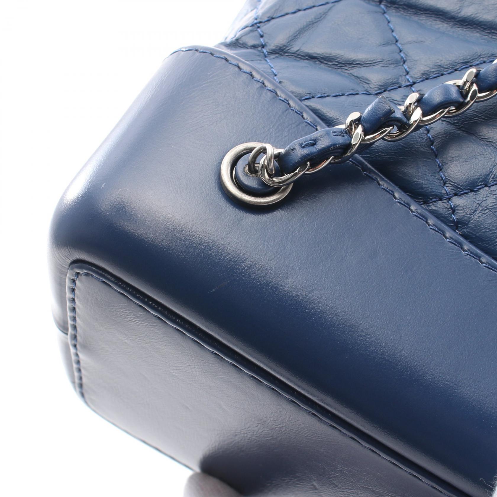 CHANEL Gabrielle Deux chain Rucksack Backpack bag leather CHANEL Gabrielle Deux chain Rucksack Backpack bag leather