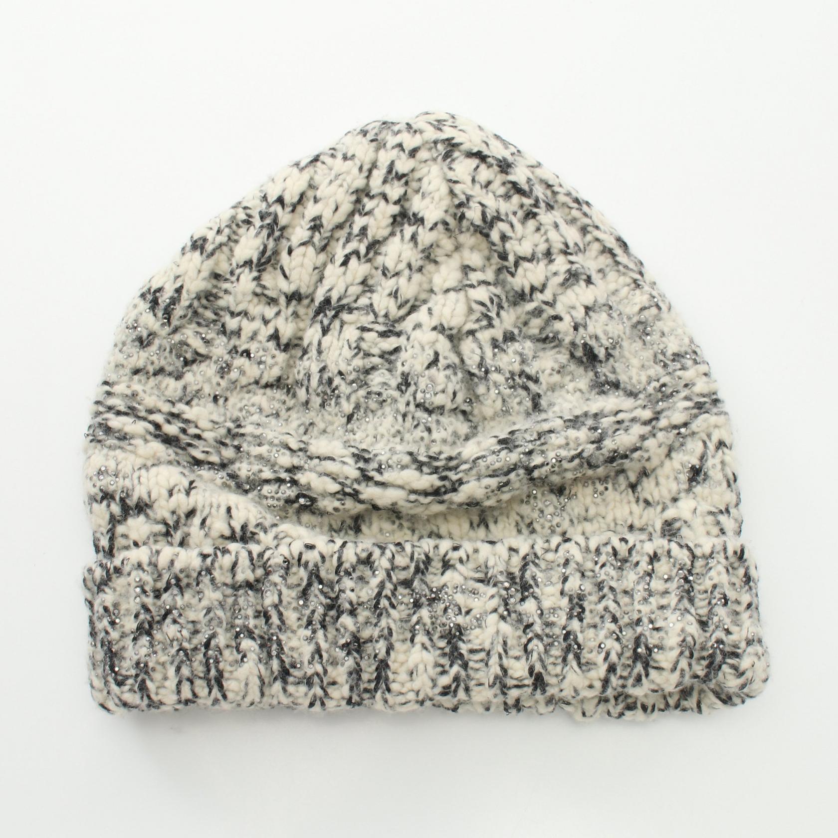 CHANEL COCO Mark hats P39163K02781 wool Cashmere Cotton