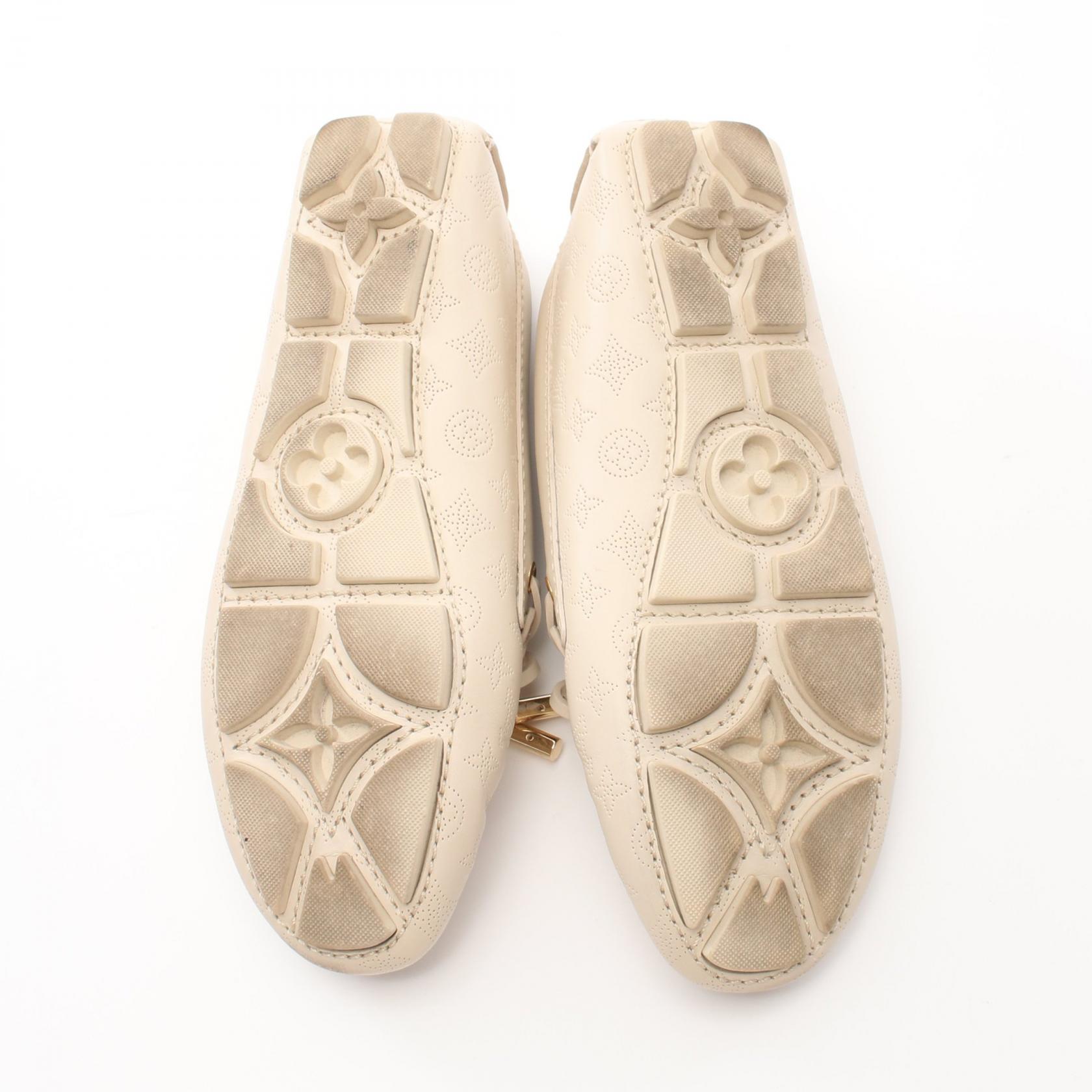 キラママルイヴィトン モノグラム フラットシューズ35 LOUIS VUITTON Gloria Loafers shoes #35 flats Monogram Mahina