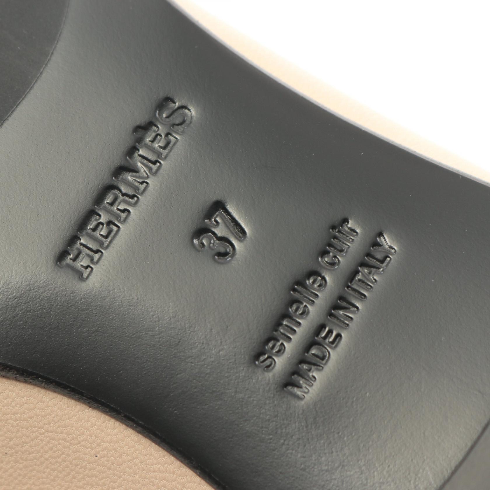 カラス様HERMES ローファー　新品未使用　サイズ37 ベージュ s-l1200.jpg