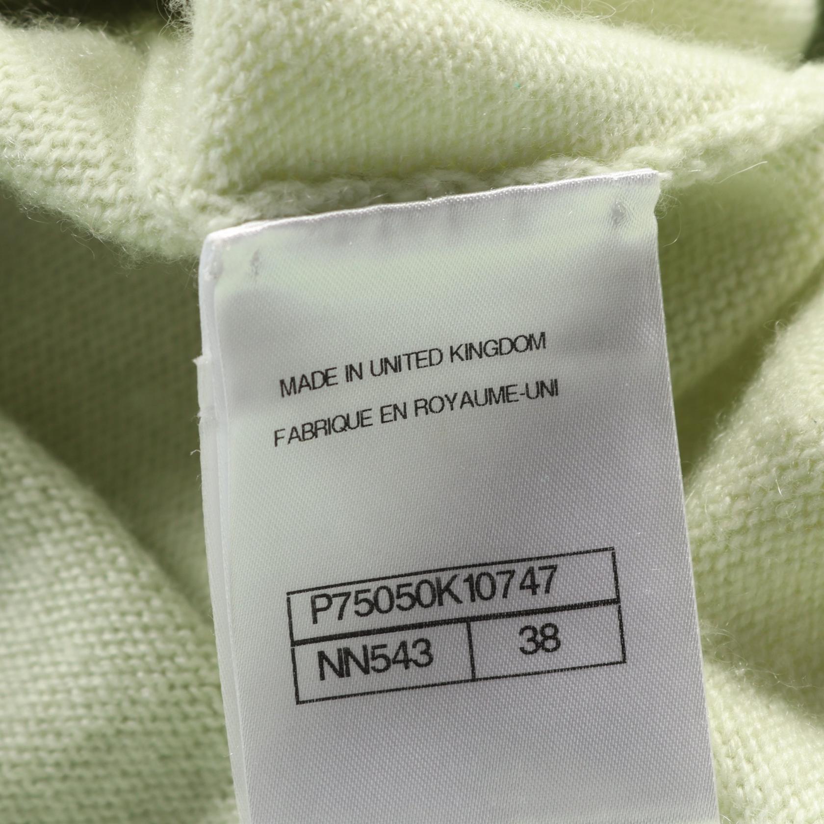 CHANEL COCO Mark button cardigan knitwear P75050K10747 cashmere
