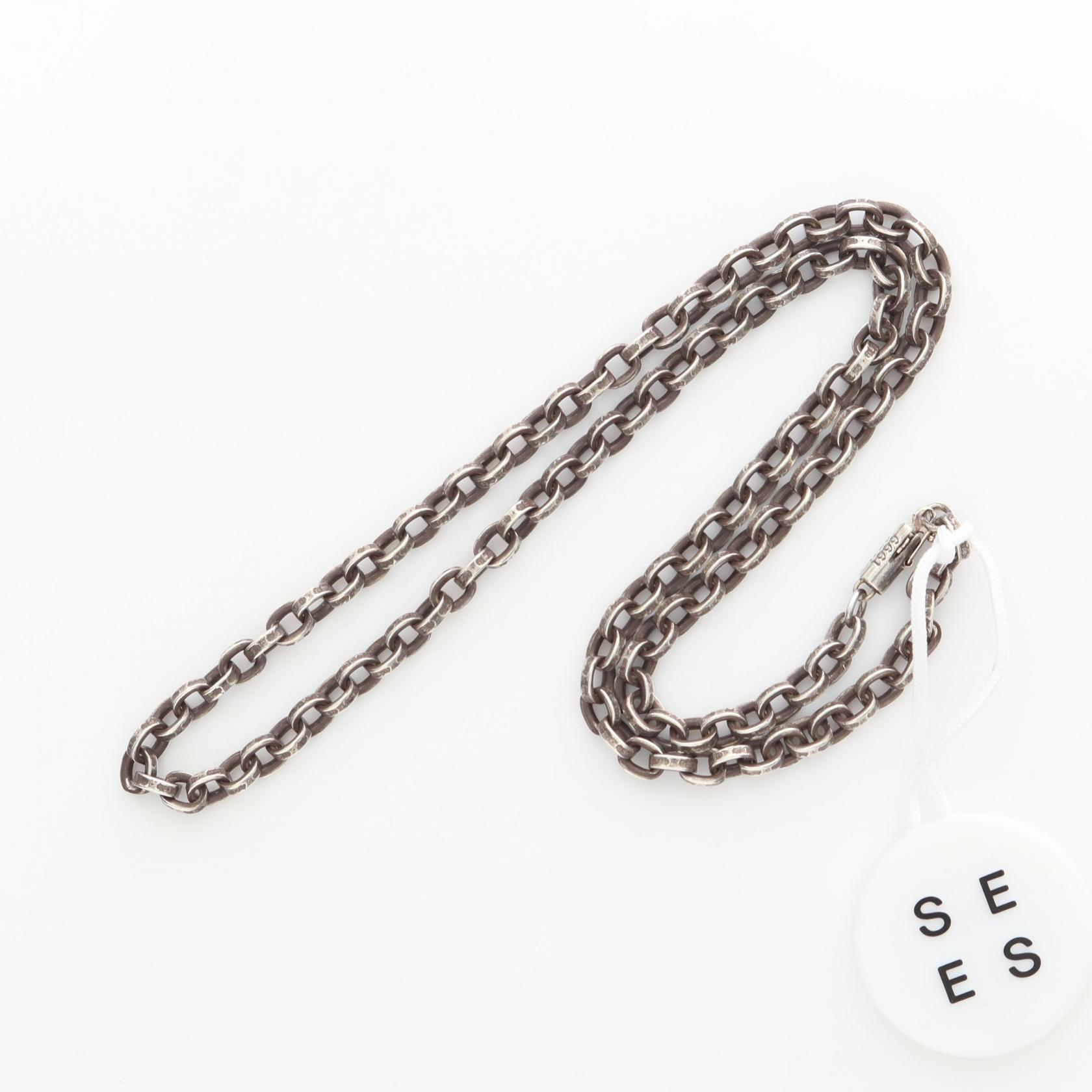 アクセサリー Chrome Hearts Large Paper Chain 20inch Authentic [Chrome Hearts] NECKLACE PAPERCHAIN (20INCH) LARGE