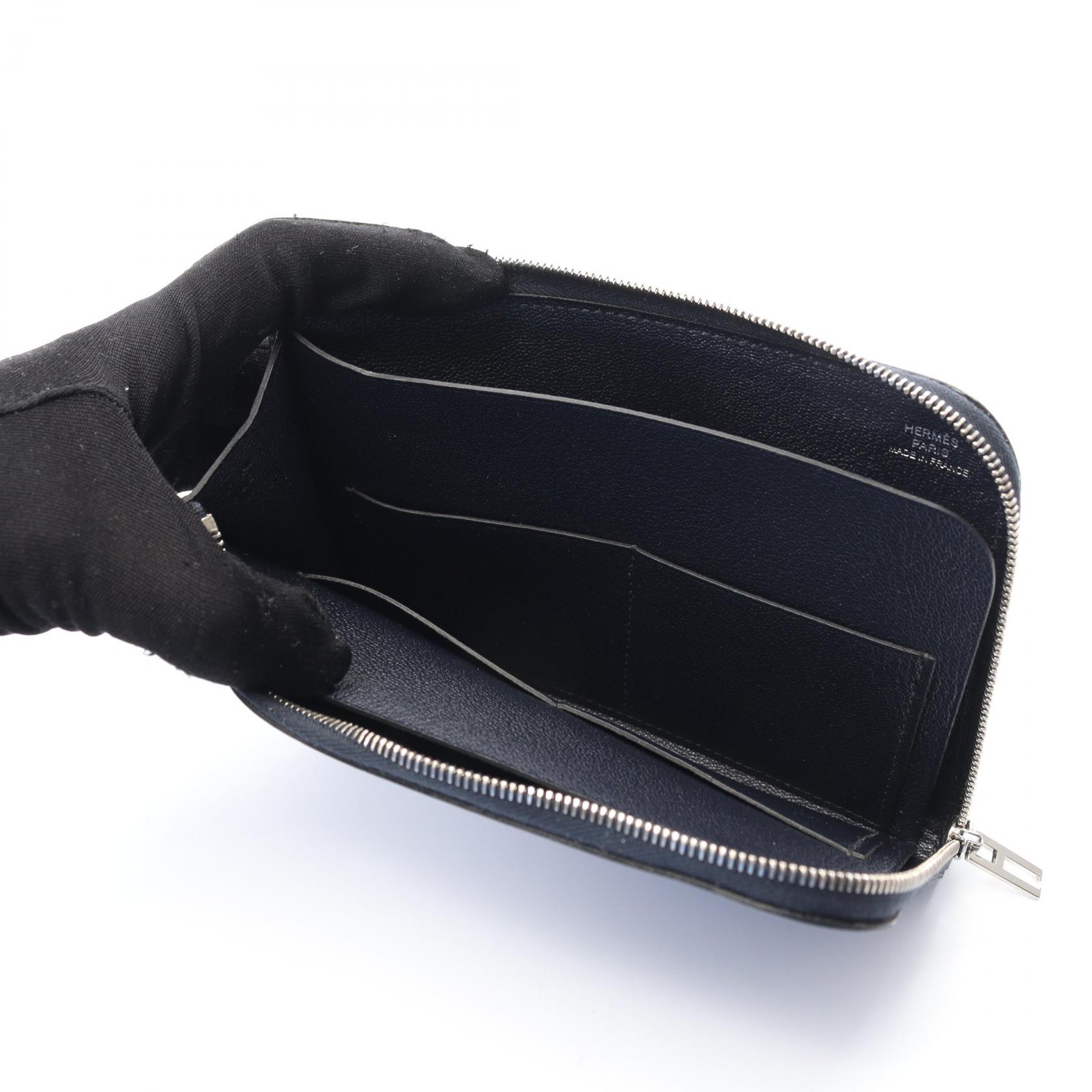 HERMES Remix Duo chimeres Dragon L-shaped zipper long wallet purse