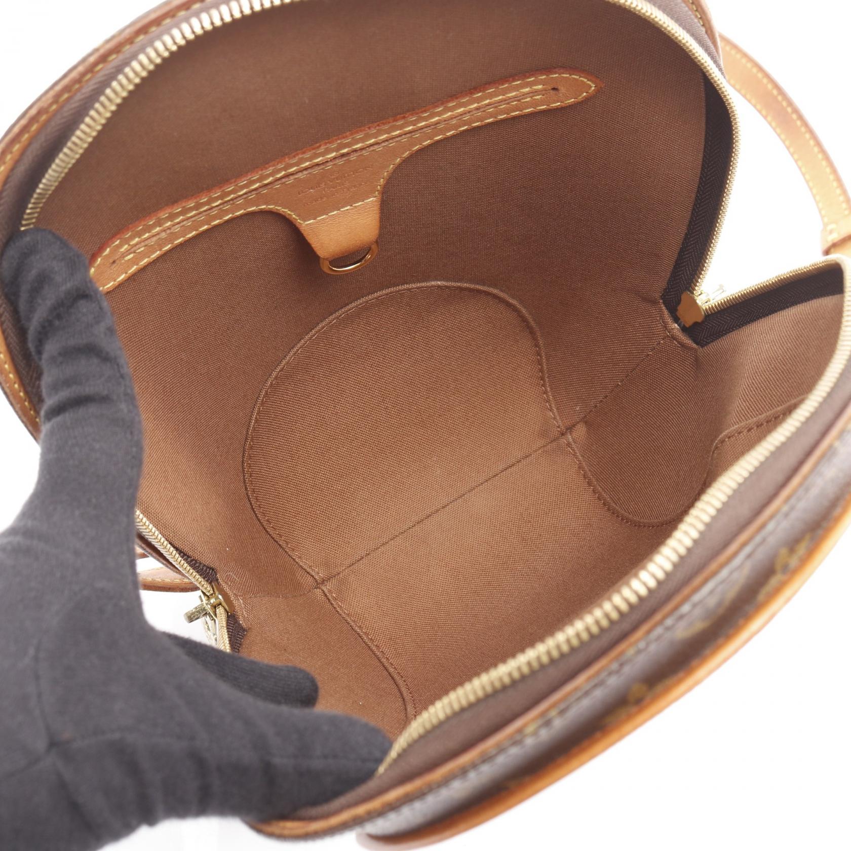 Louis Vuitton Ellipse Brown Coated Canvas Backpack Louis Vuitton // 1999 Brown Monogram Ellipse Sac À Dos  main image 2