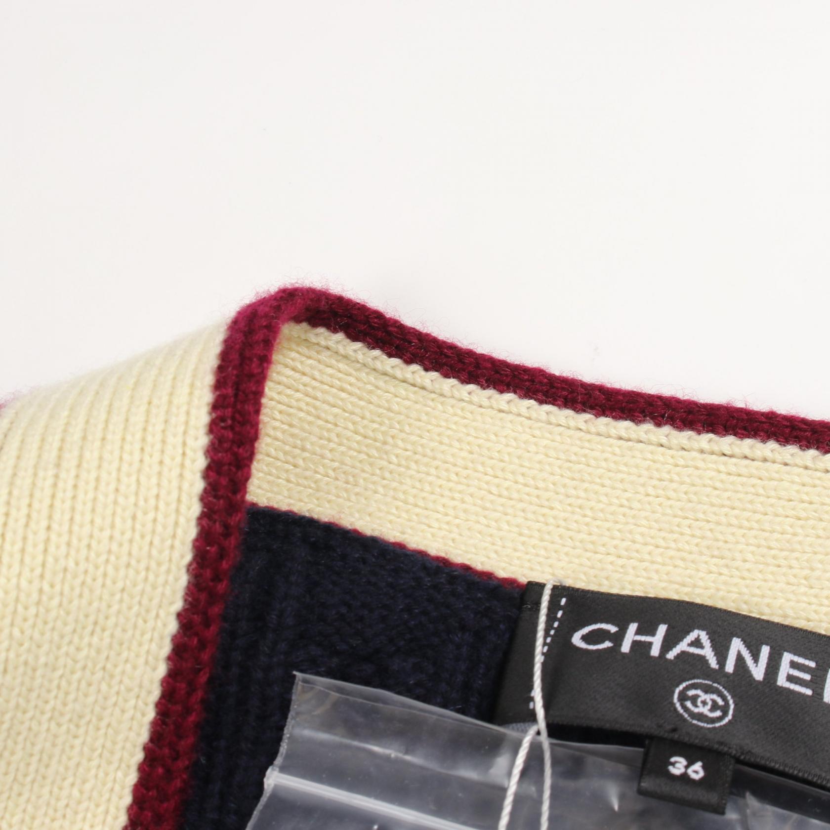 CHANEL lion button cardigan knitwear #36 P81052K11756 cashmere