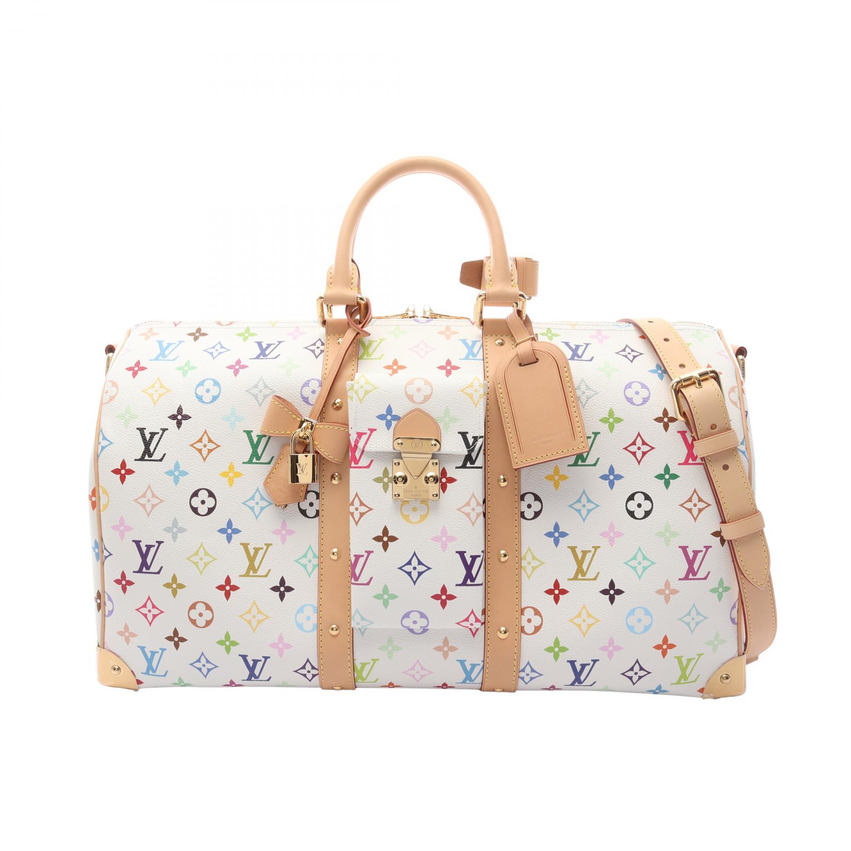 ルイ・ヴィトン LV×TM キーポル・バンドリエール45 M13742 モノグラム・マルチカラー
