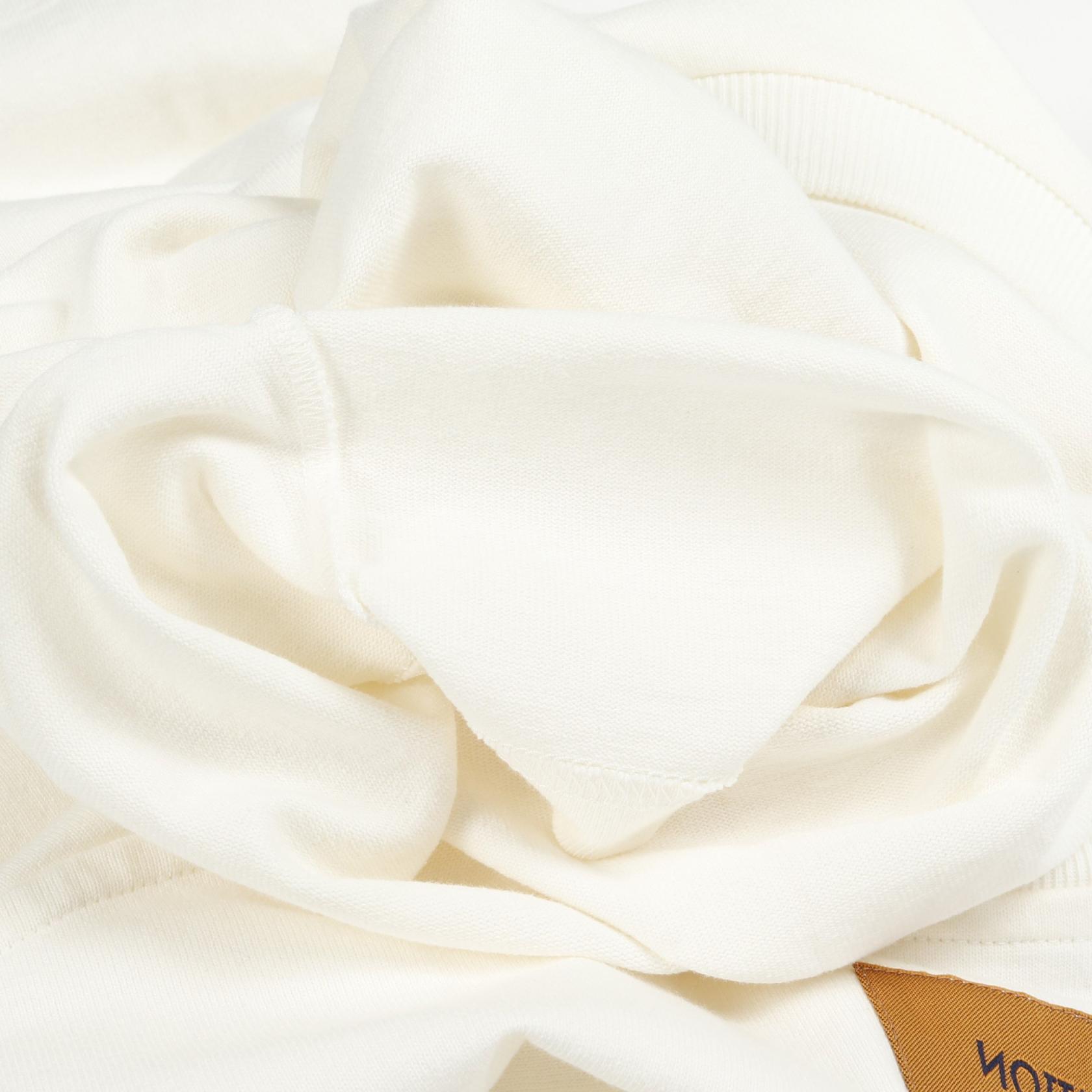 LOUIS VUITTON Rainbow T-shirt RM231 NPL HOY78W cotton White Used