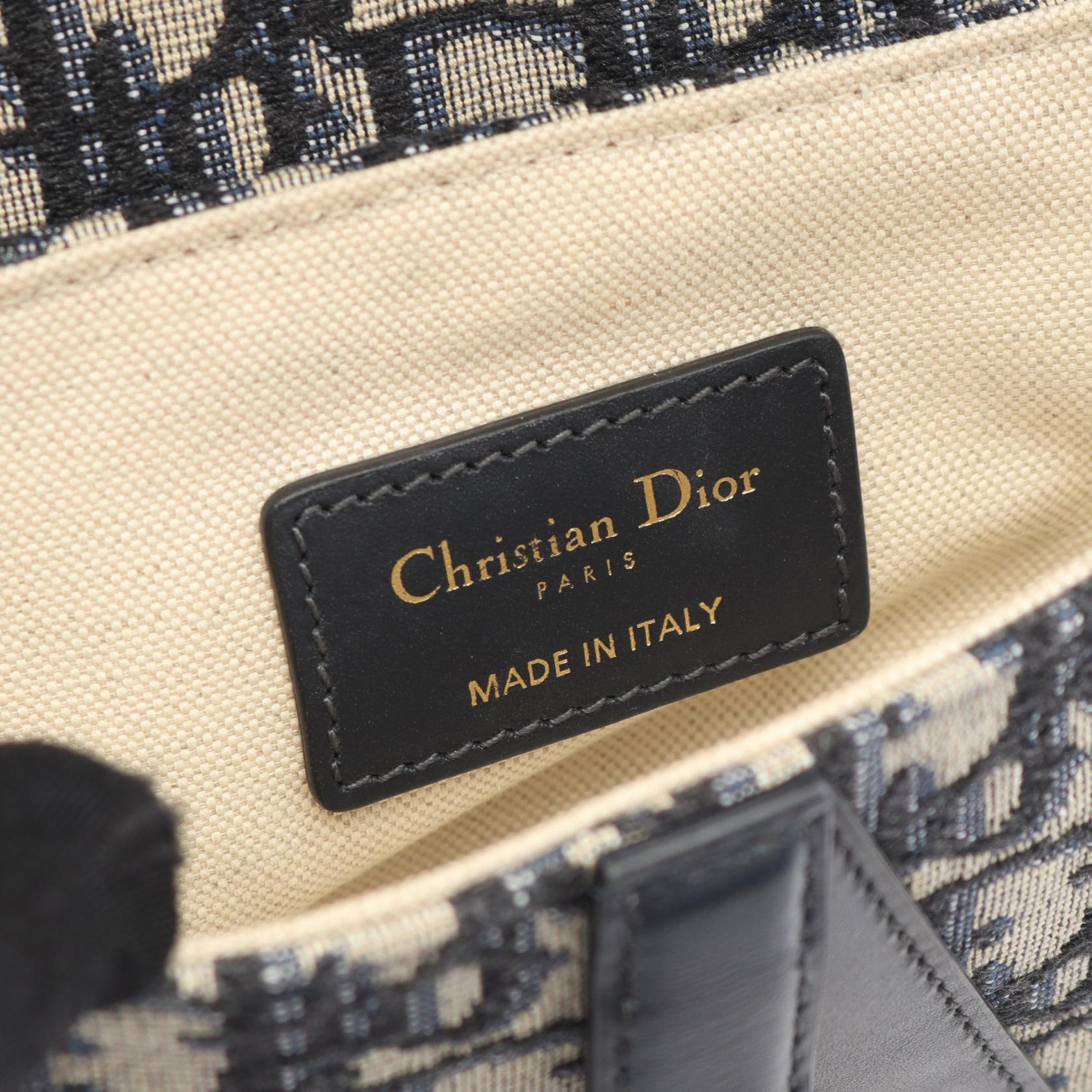 Christian Dior SADDLE Oblique Handbag M0447CTZQ_M928 canvas