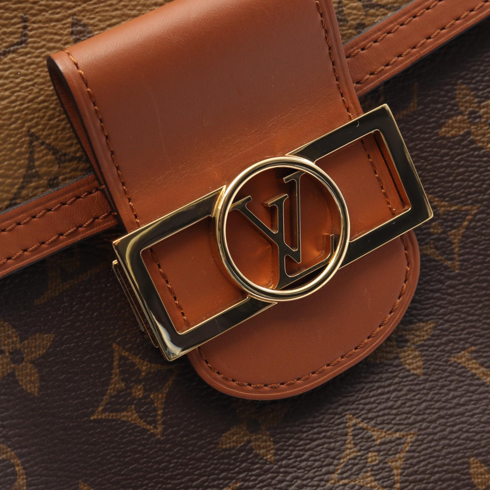 Louis Vuitton Dauphine Backpack M45142 Brown Pre-Owned Louis Vuitton Dauphine Backpack PM M45142 – REKLAIM main image 3