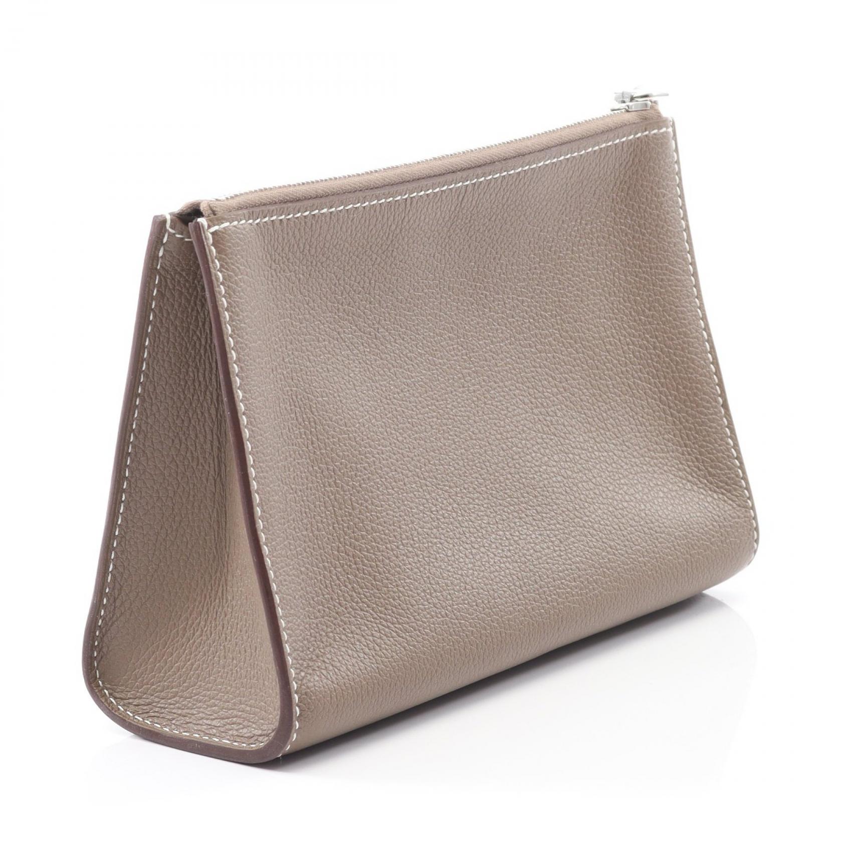 HERMES Attoo HERMES Attoo PM Leather Pouch 