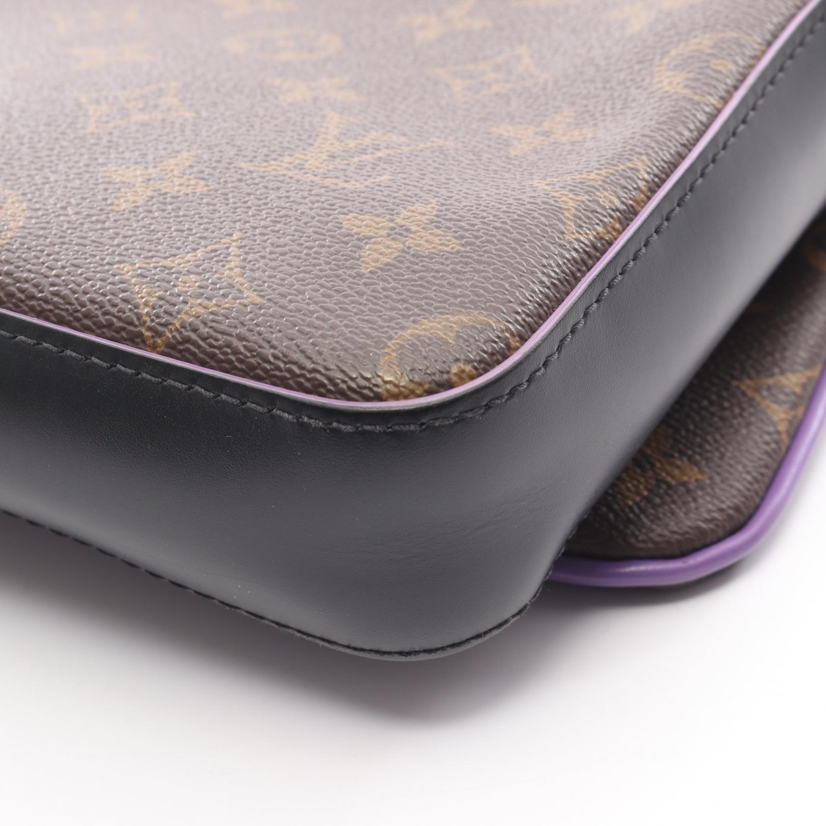 ショルダーバッグ LOUIS VUITTON TrioMessenger Shoulder Bag LOUIS VUITTON Trio Messenger Shoulder Bag M46266 Monogram macassar