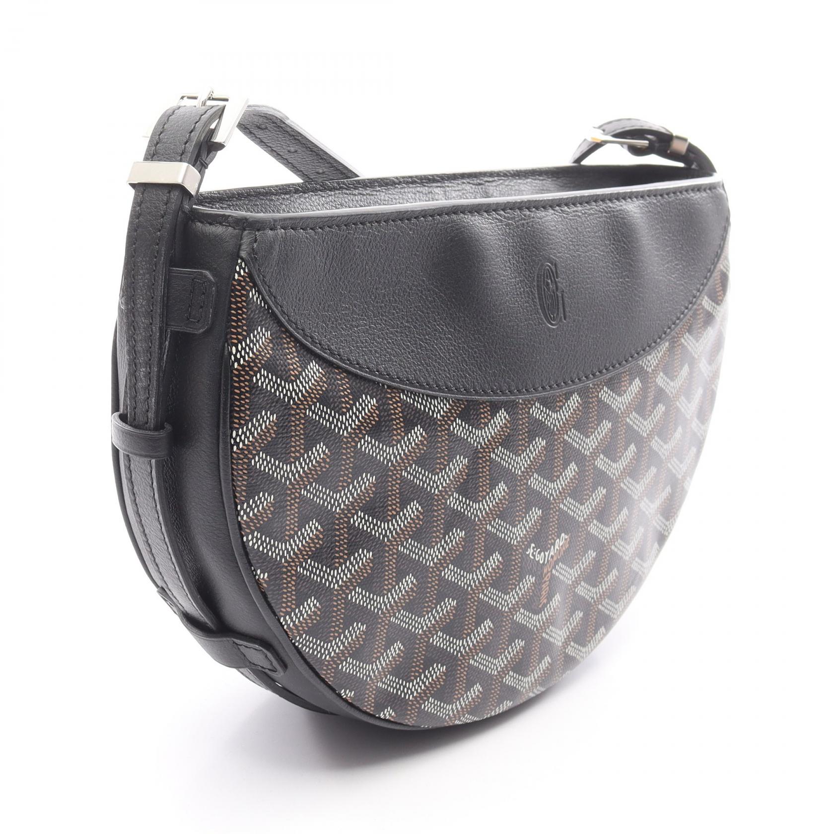 GOYARD ゴヤール ヒロンデル ショルダーバッグ ブラック HIRONDPMLTY01CL01P レディース【中古】【極美品】 GOYARD（ゴヤール） ヒロンデル ショルダーバッグ ブラック