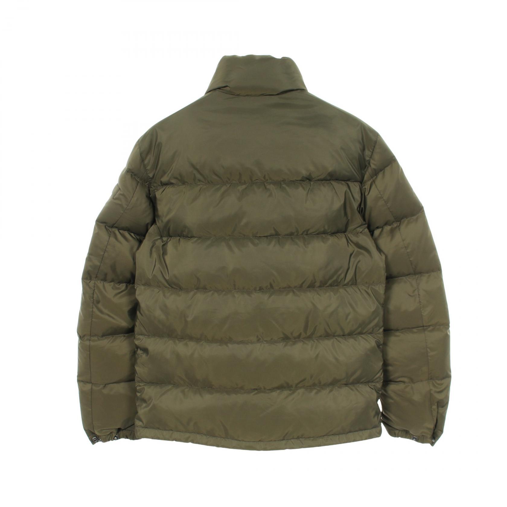 PRADA Down jacket SGY091 polyester Khaki #46 Used mens | eBay