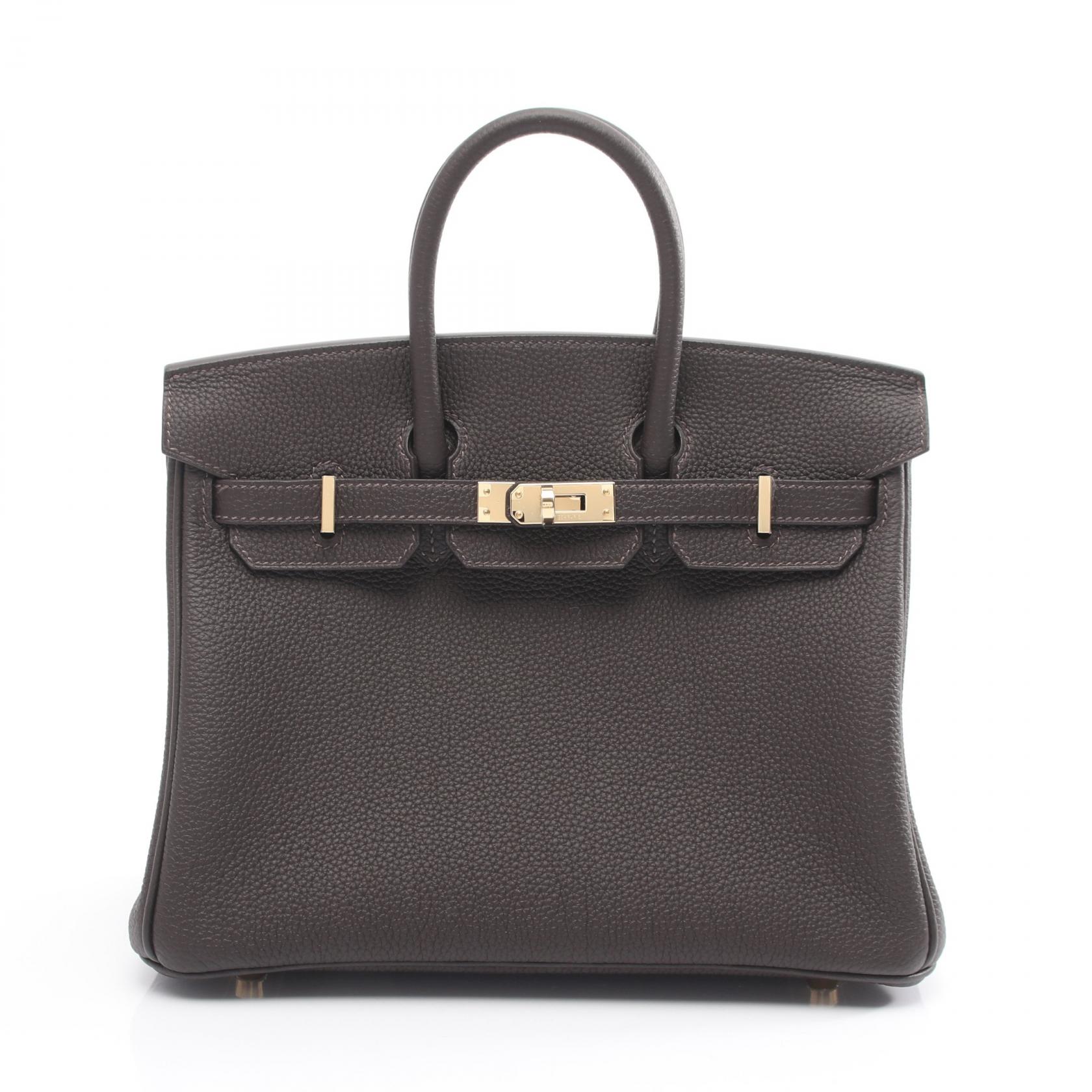 エルメス Birkin 25 Bai Brun トゴ ゴールド金具 K刻印（2025年製造）