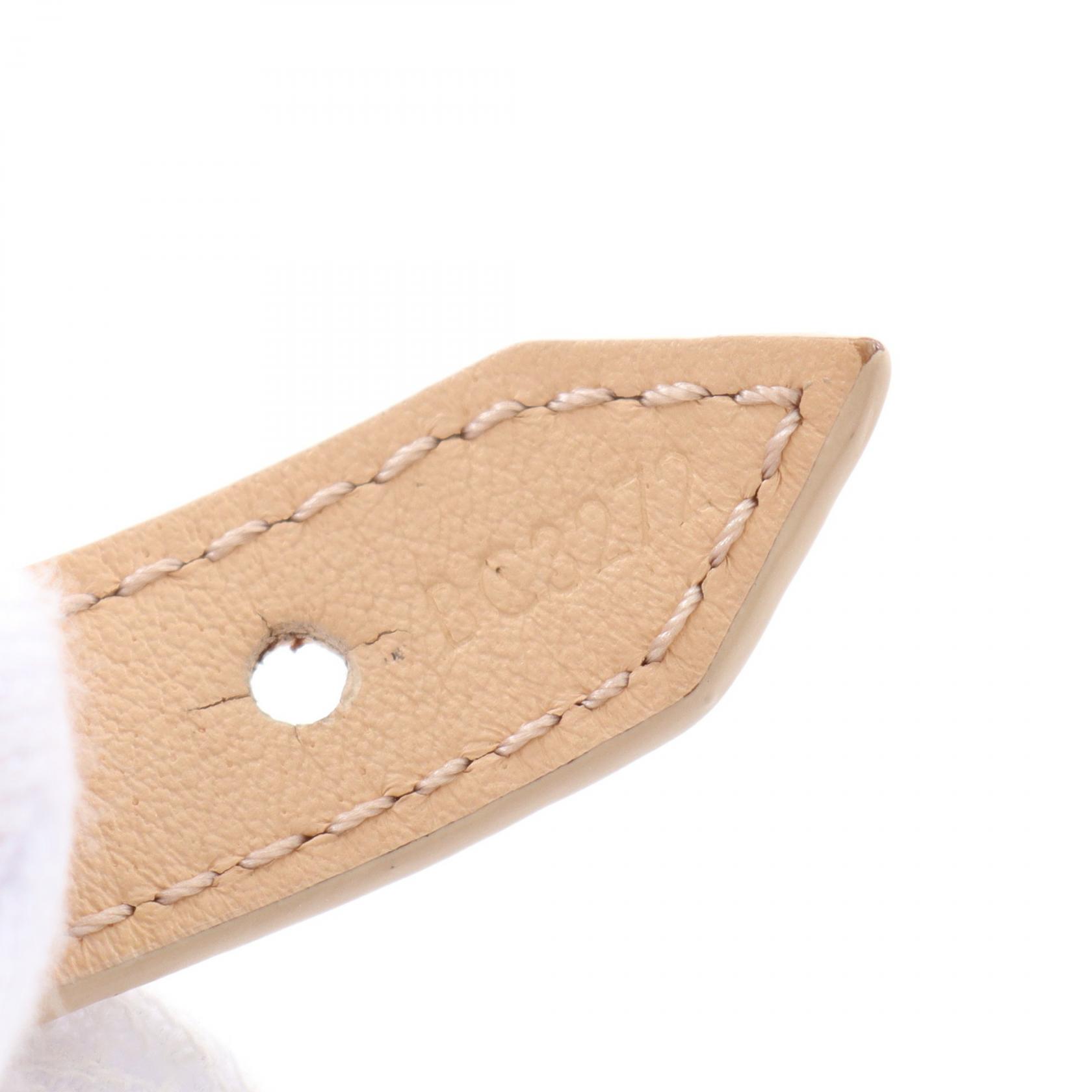 LOUIS VUITTON Bracelet LV Iconic M8105E leather Gold Plated