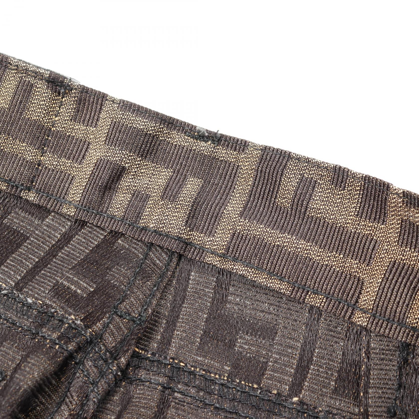 FENDI zucca柄　カットソー FENDI Vintage FF Logo Zucca Monogram T-shirt Knit Top #40