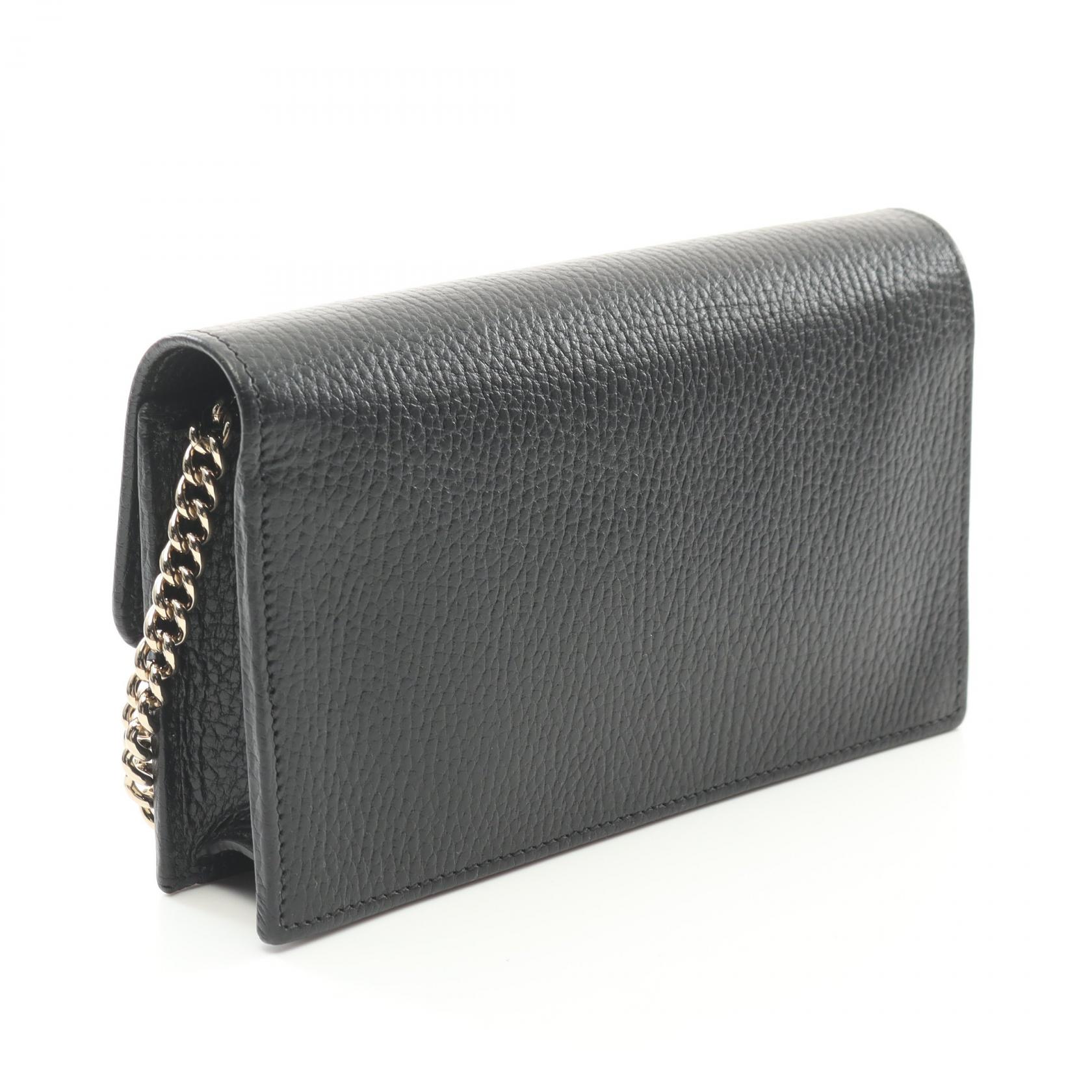 GUCCI Interlocking G Chain crossbody Shoulder Bag 615523
