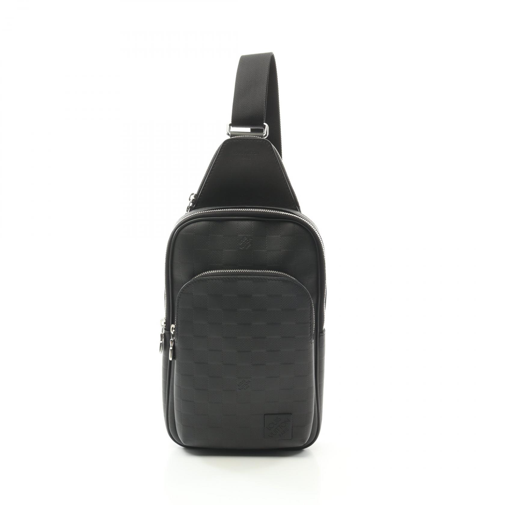 LOUIS VUITTON Avenue sling Waist bum bag N45303 Damier