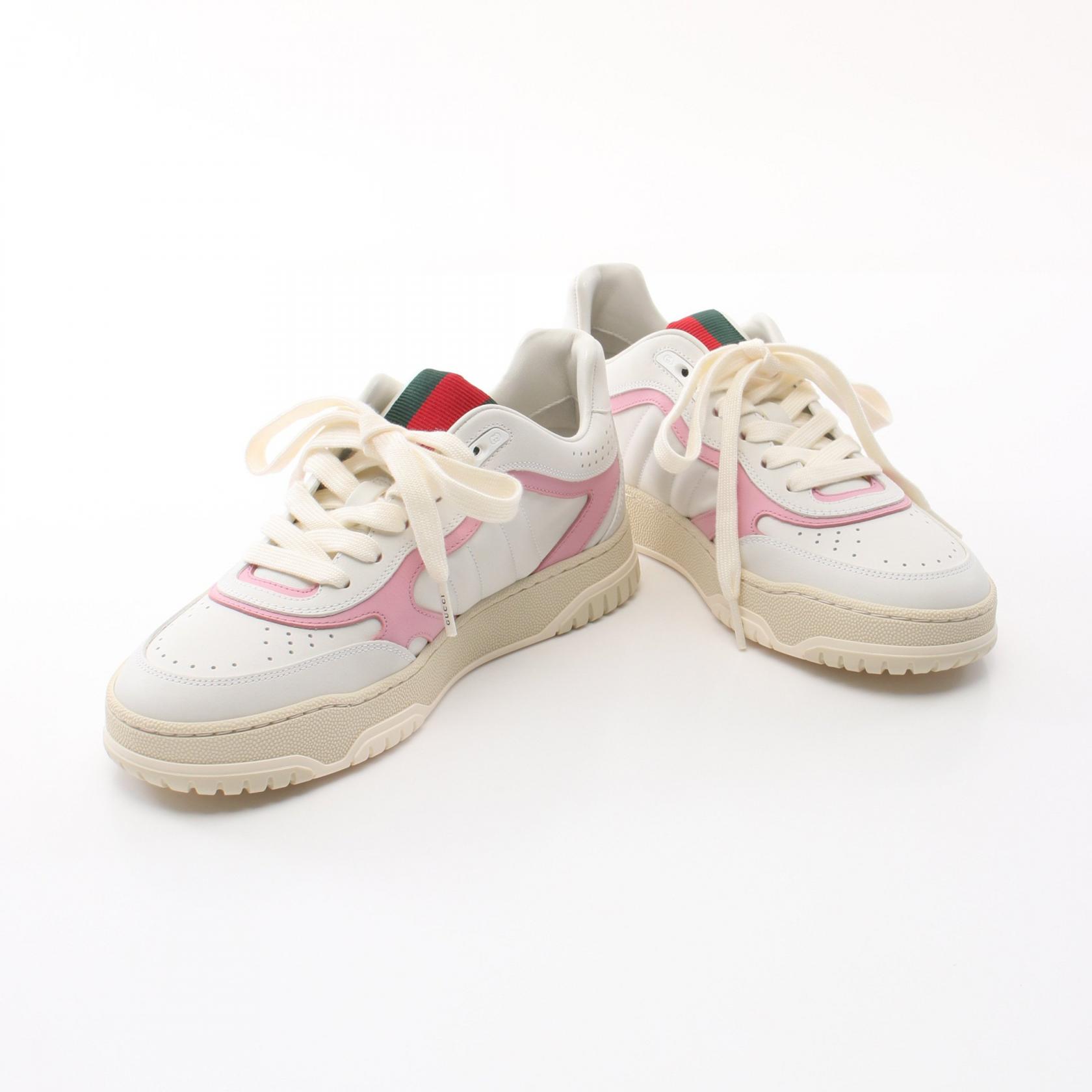 ゆり Gucci Double Screener Sneakers 816689.FAD7O-9749 GG TO GG