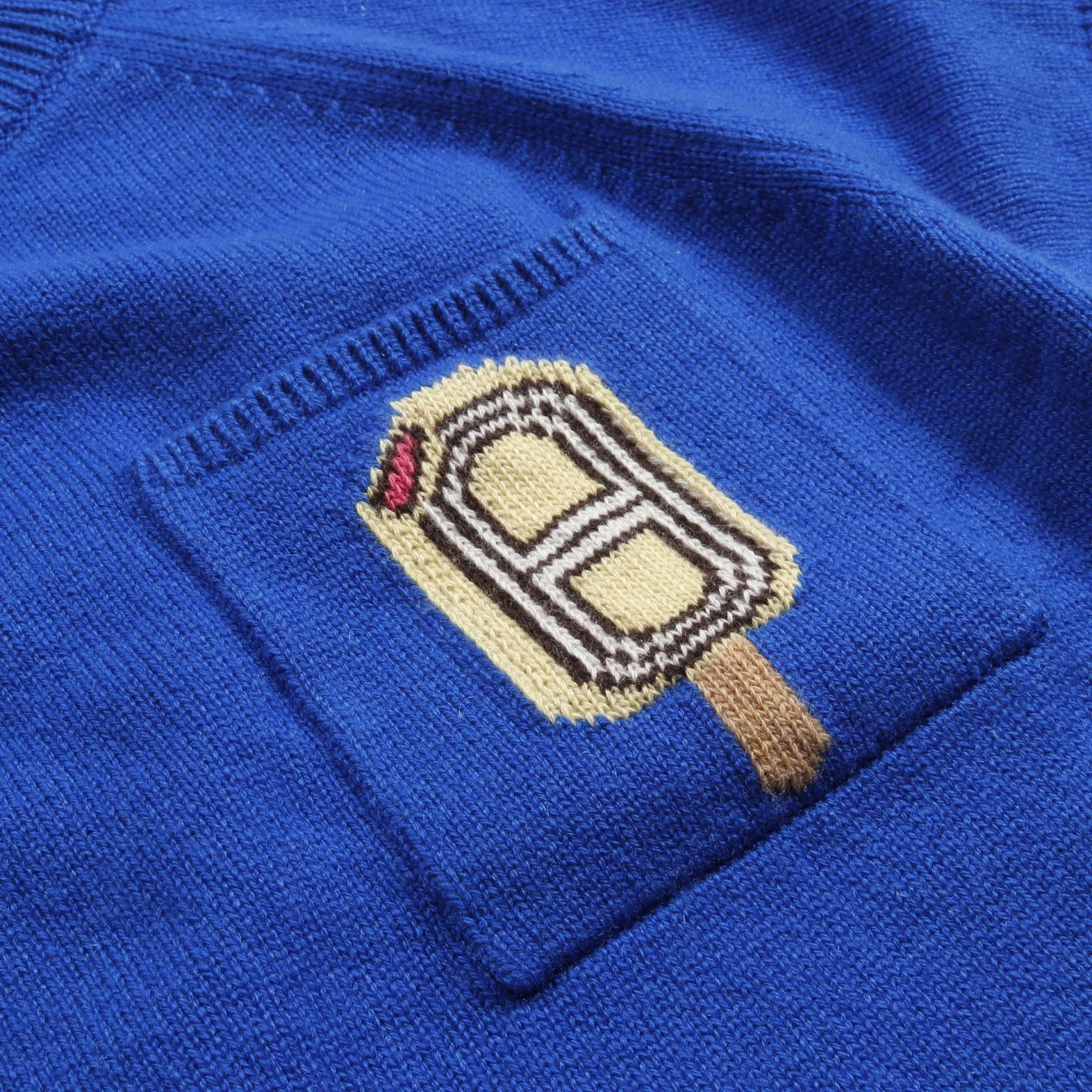 HERMES FUNNY ICE CREAM knitwear #36 short sleeves sweater