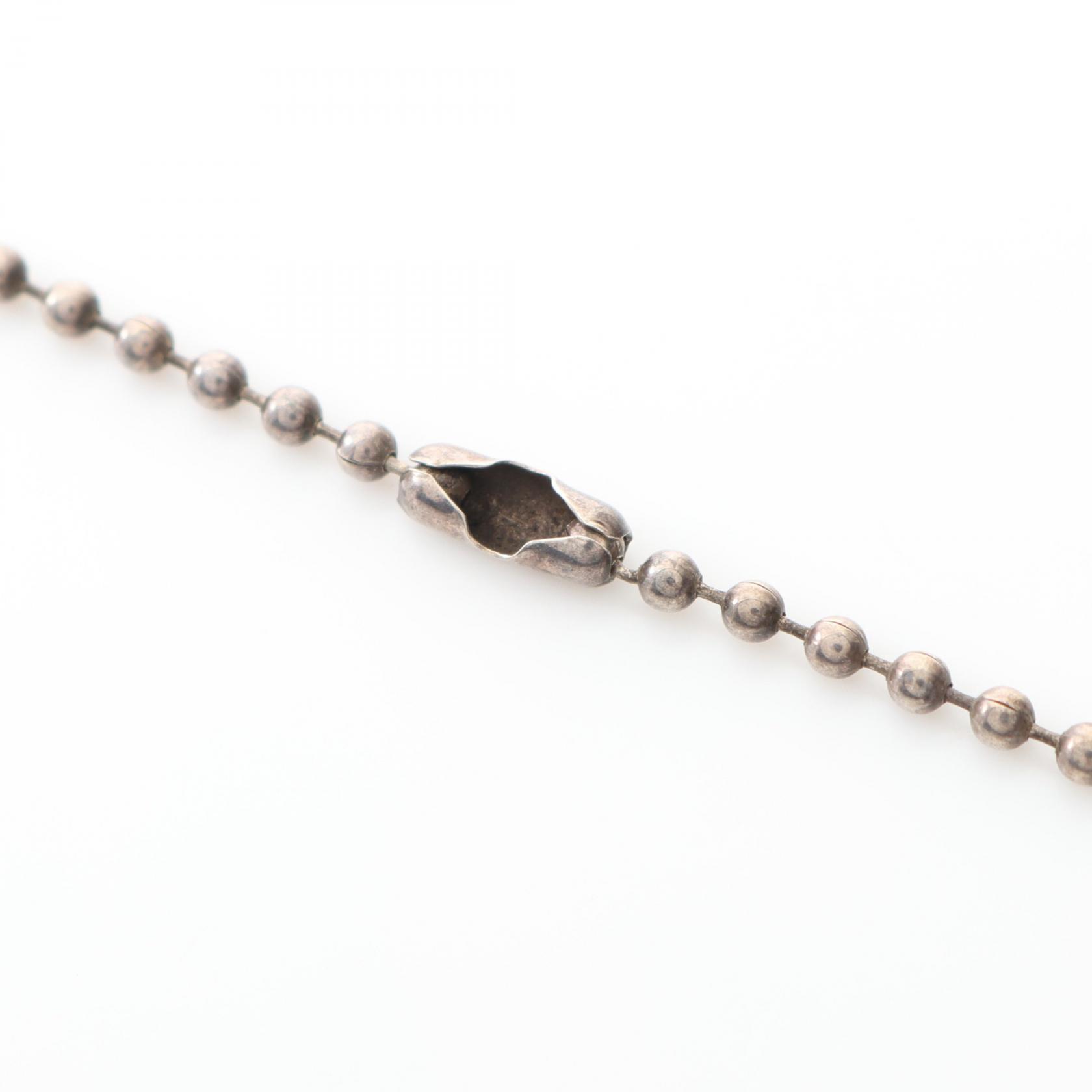 CHROME HEARTS Dagger Necklace 44cm Silver925 Pendant Used Men | eBay