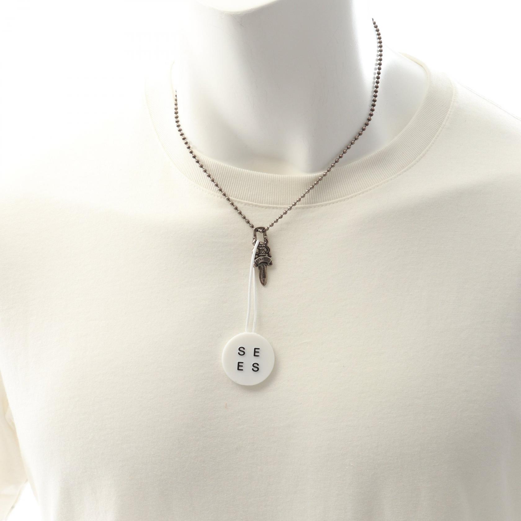 クロムハーツネックレス Large Dagger Pendant Silver 2107601076750_2.jpg