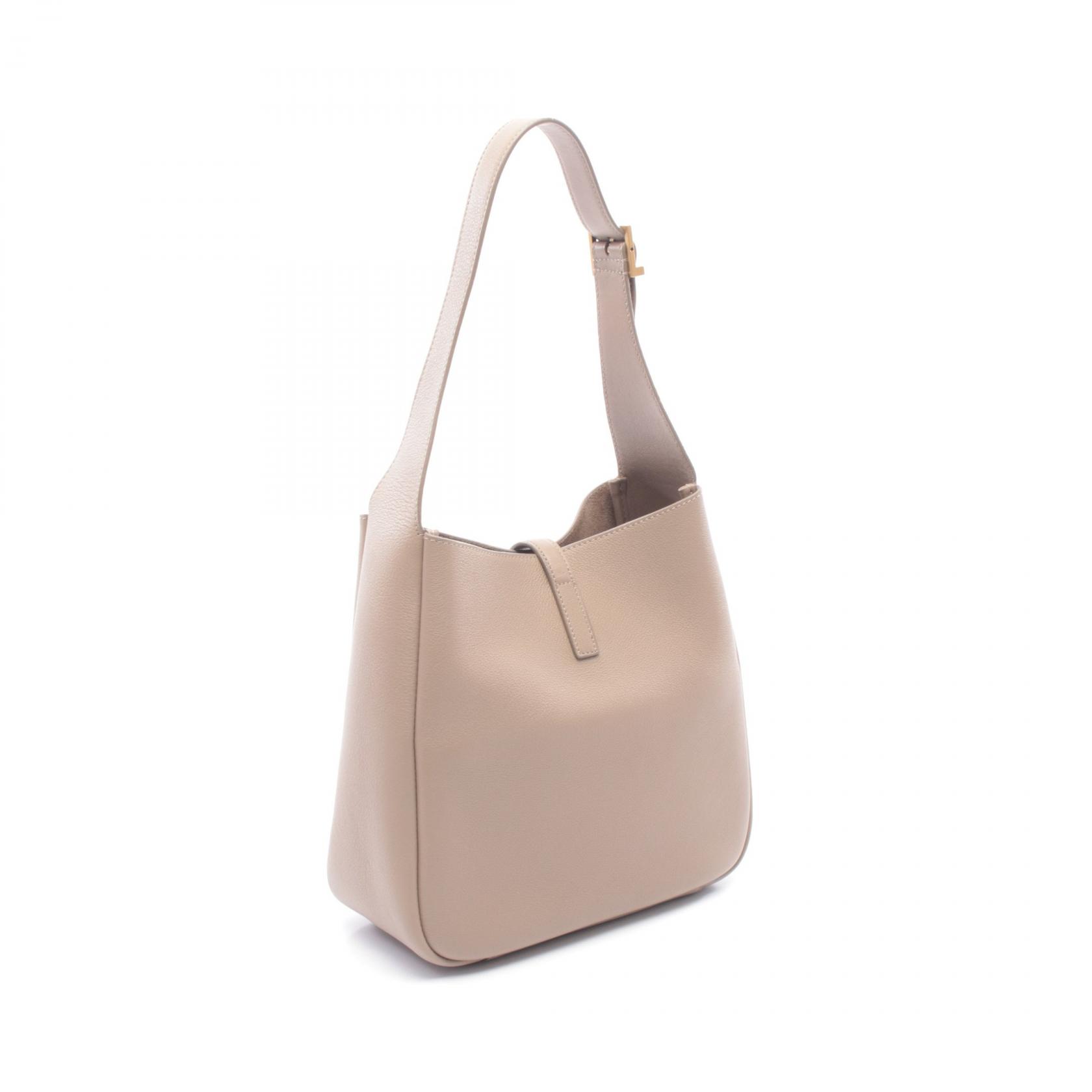 サンローランパリ SAINT LAURENT PARIS Le 5 a 7 ショルダーバッグ バッグ レザー レディース ベージュ系 713938 【中古】 サンローラン LE 5 A 7 ソフト スモール グレインレザー (Saint
