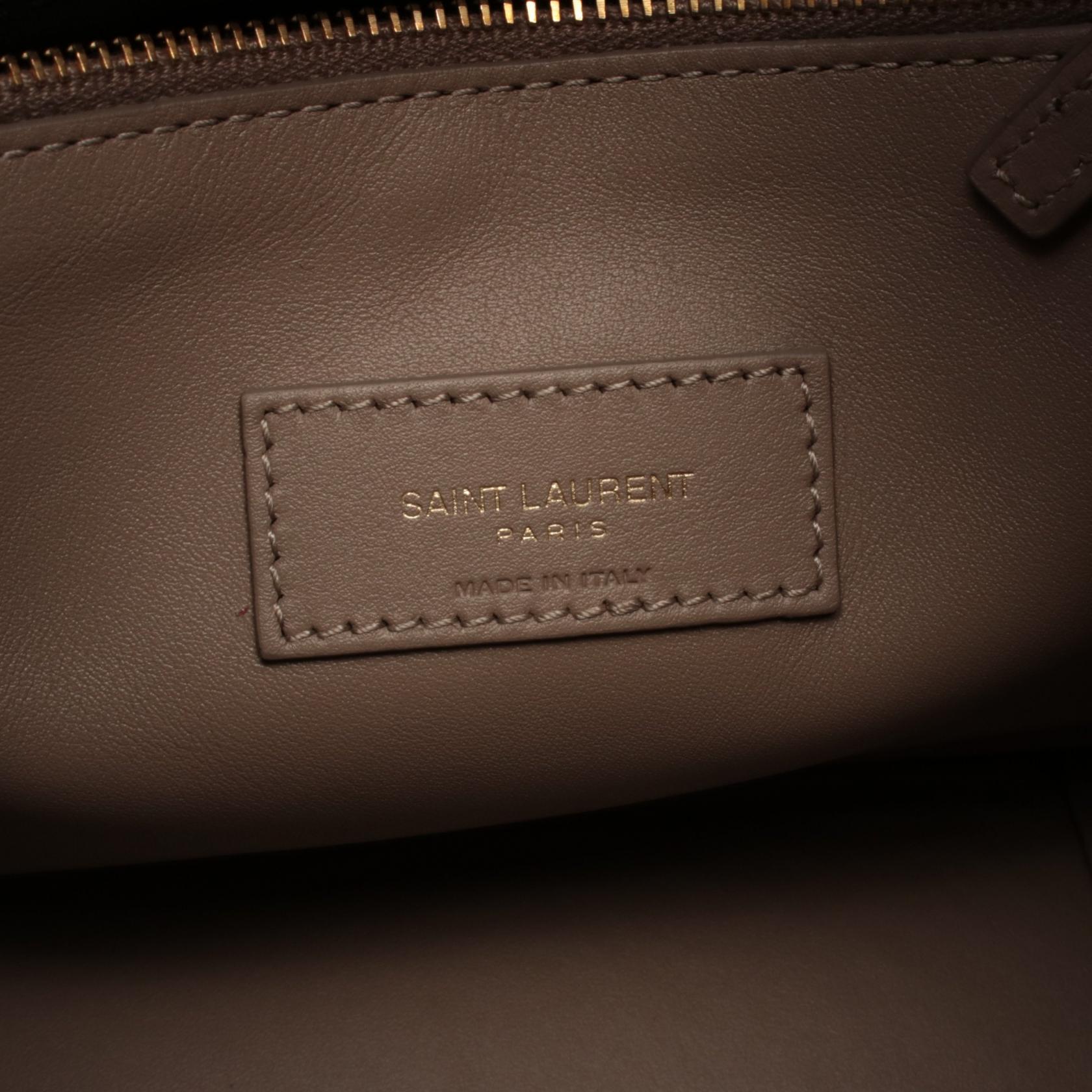 SAINT LAURENT PARIS Le 5 a 7 Shoulder Bag 713938 leather Beige