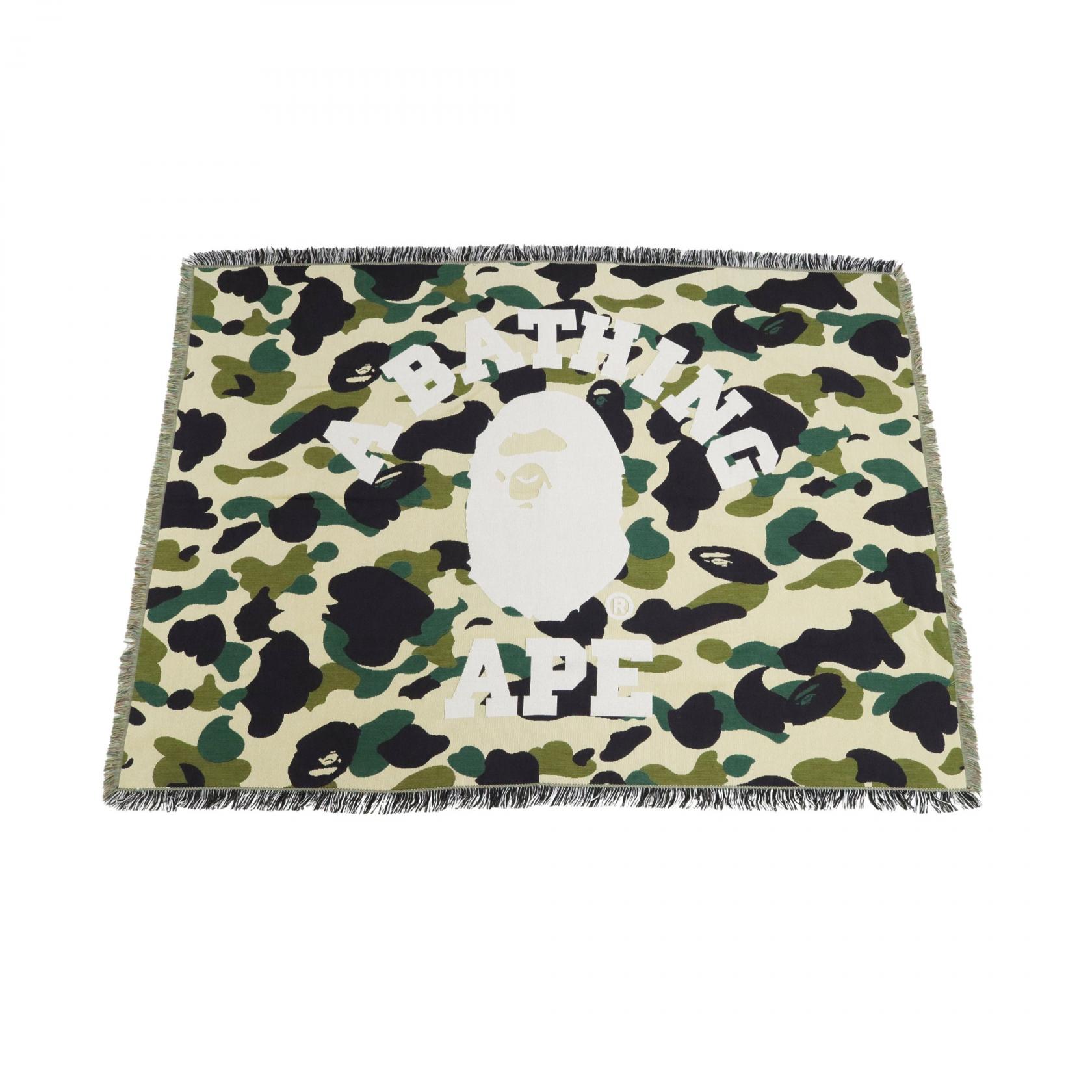 アベイシングエイプ 1ST CAMO JACQUARD BLANKET QK6985 1L80192002