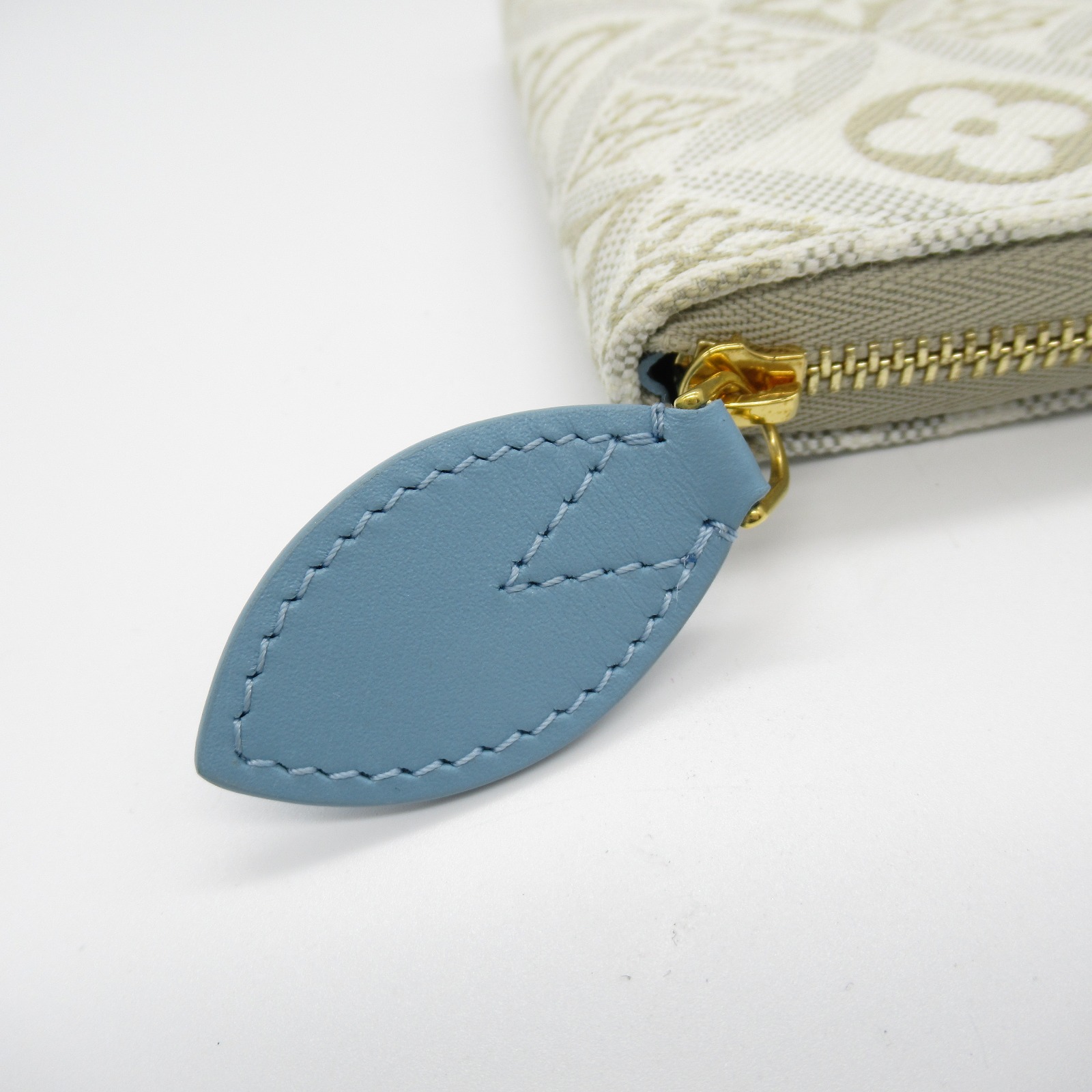 LOUIS VUITTON Zippy coin purse M81095 Monogram Jacquard