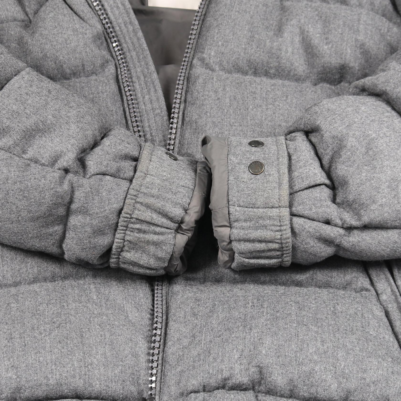 MONCLER MONTGENEVRE Montgenevre Down jacket E20914033805 wool Gray
