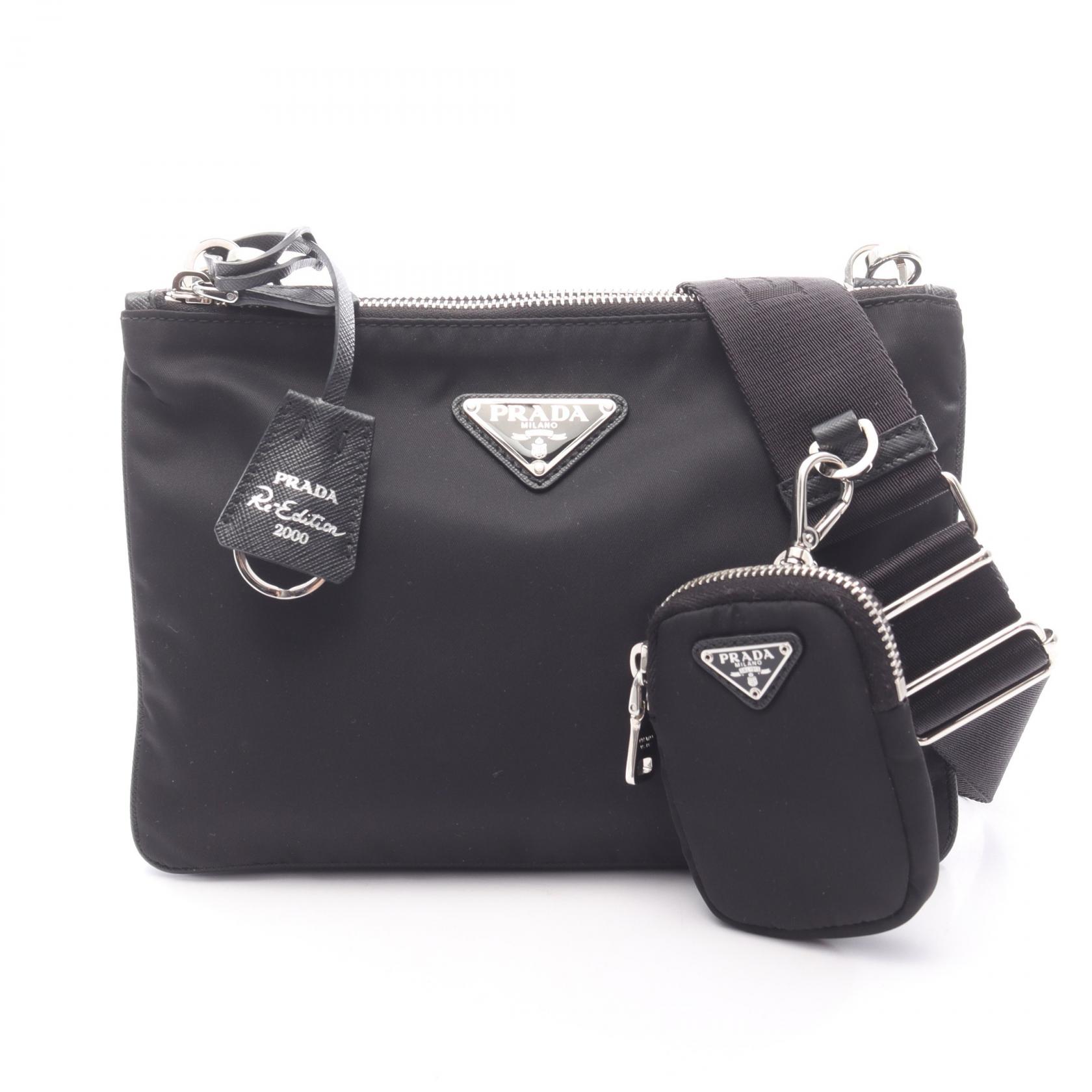 PRADA Re-Edition 2000 Shoulder crossbody Bag 1BH046 Nylon Saffiano