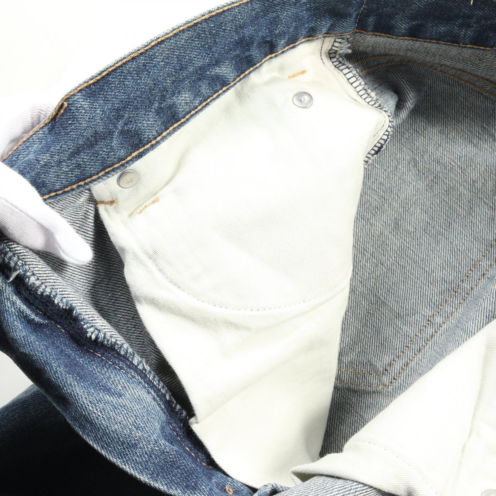 CELINE Denim pants #29 jeans N648 930F 07UW cotton Navy Used Women