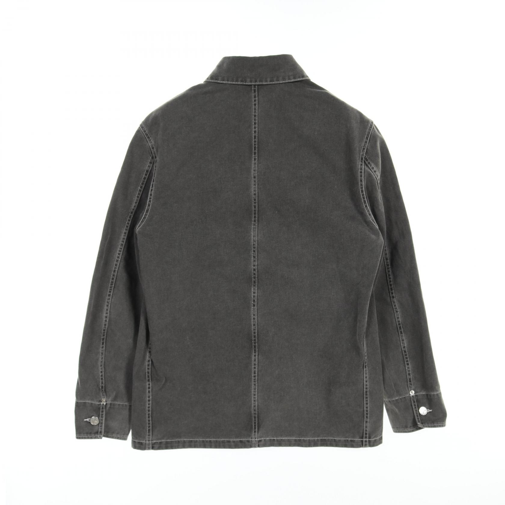 Dior × Stone Island Denim Jacket 493D496A385X cotton Gray