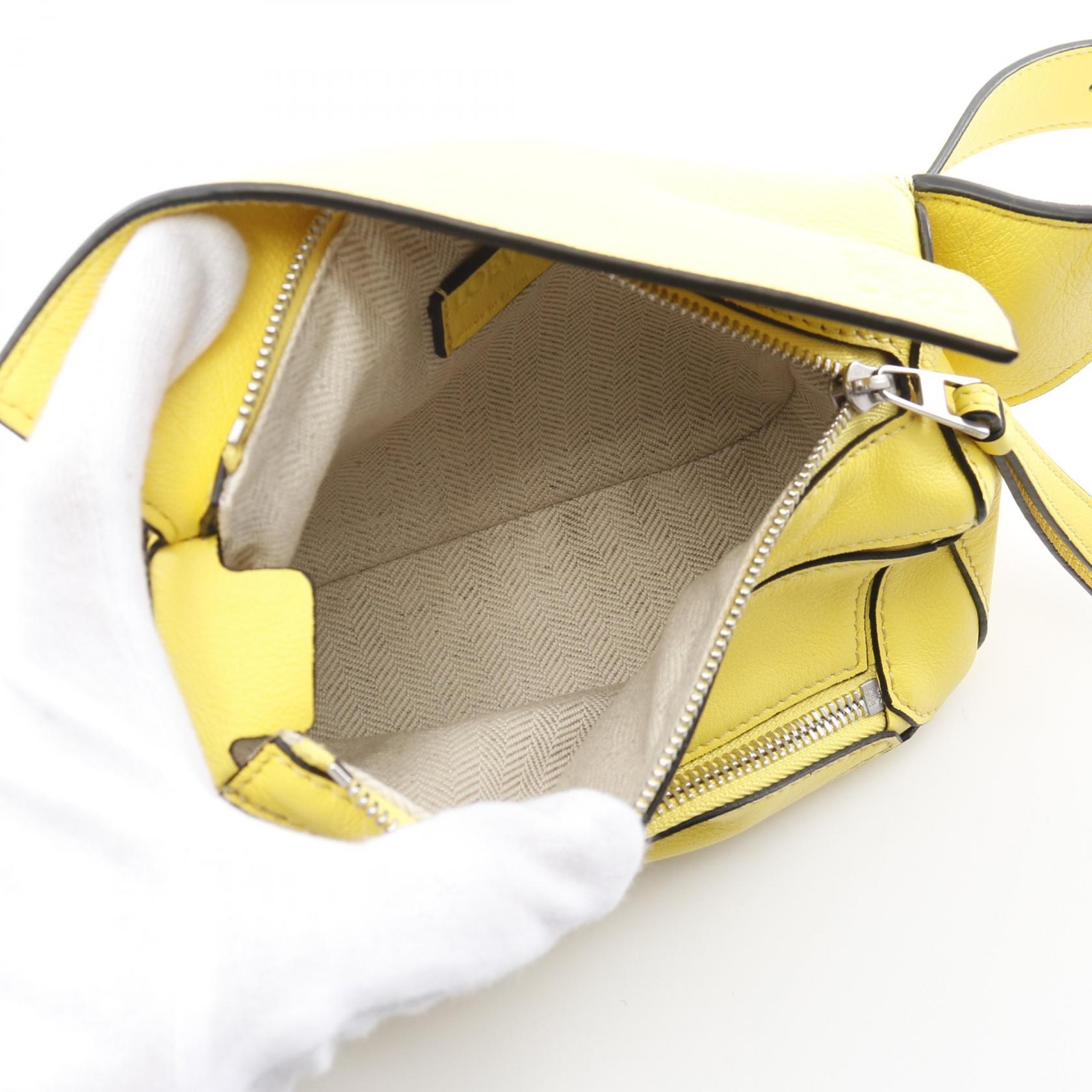 LOEWE Puzzle Bum Mini Waist belt bag B510U89X02 leather