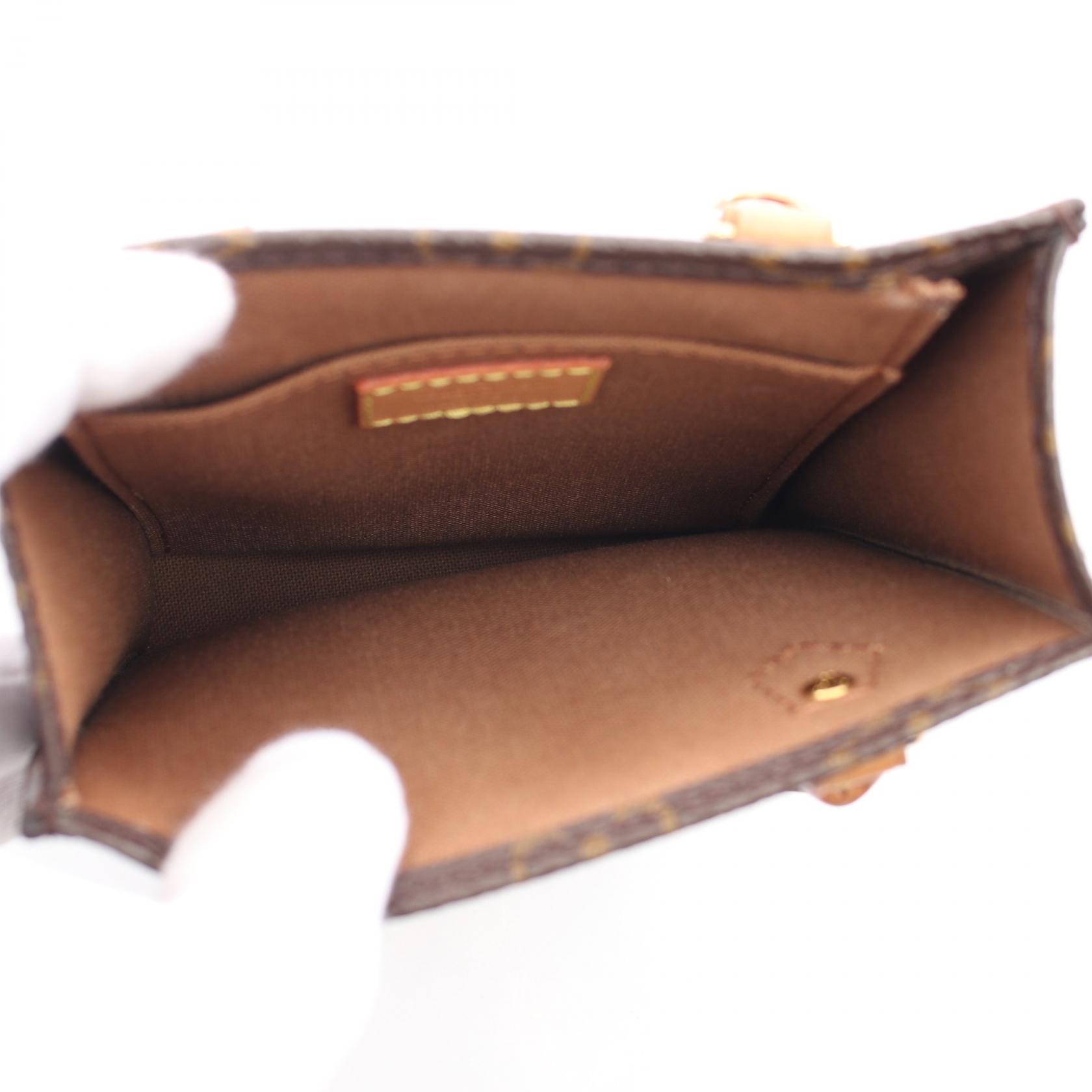 ショルダーバッグ・ポシェット Louis Vuitton Petit Sac Plat Monogram Brown Bag M69442 LOUIS VUITTON Petit Sac Plat Hand shoulder crossbody bag