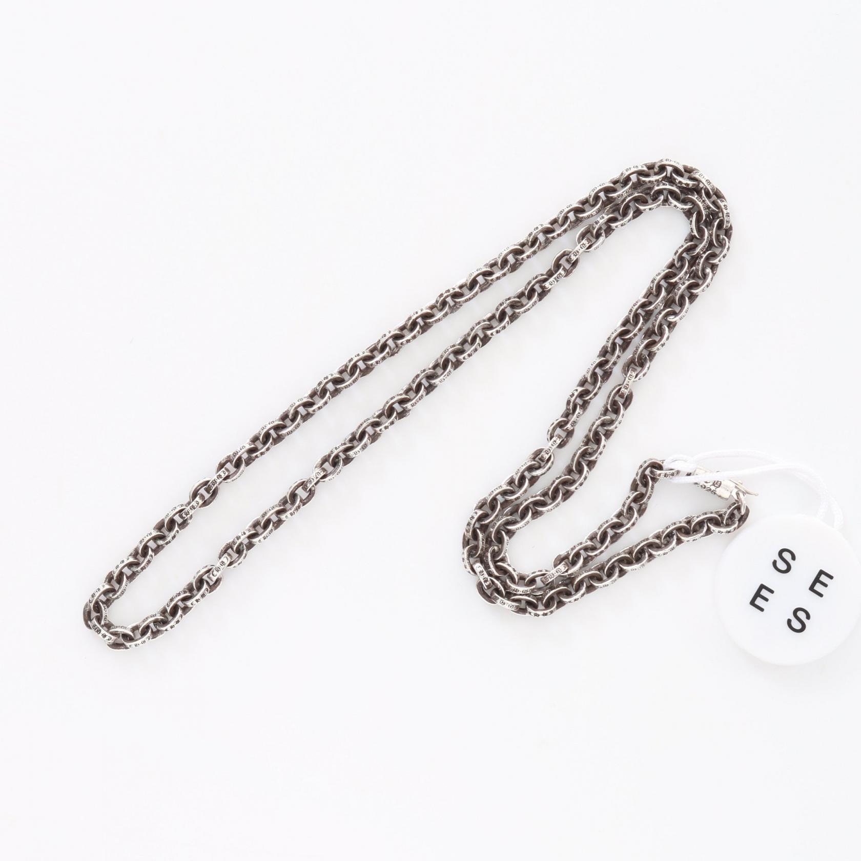 アクセサリー chrome hearts NE chain 20inch Authentic [Chrome Hearts] NECKLACE PAPERCHAIN (20INCH) | eBay