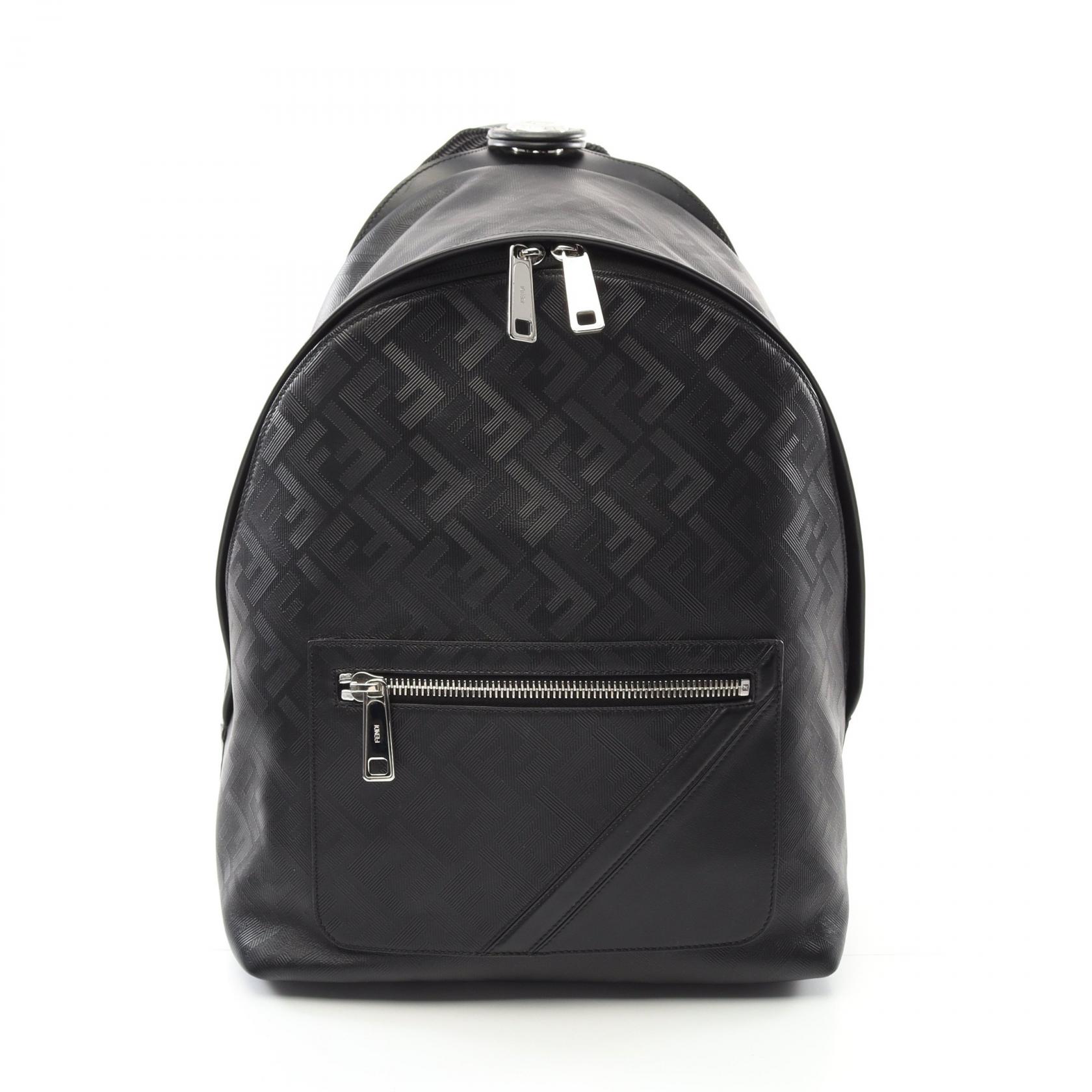 FENDIバッグ FENDI Chiado Shadow Diagonal Backpack 7VZ076 APDO F0GXN leather