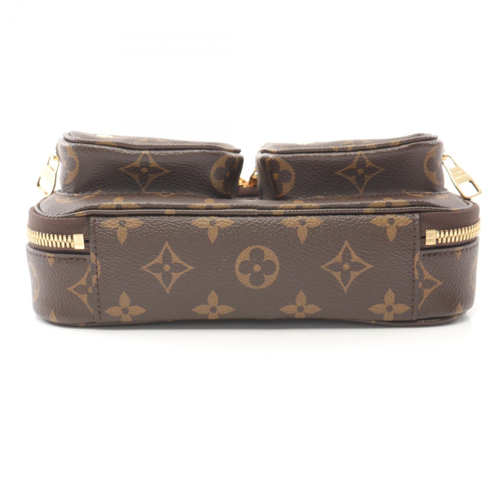ショルダーバッグ・ポシェット Louis Vuitton Utility Crossbody Monogram Brown M80446 LOUIS VUITTON Utility crossbody Shoulder Bag M80446 Monogram