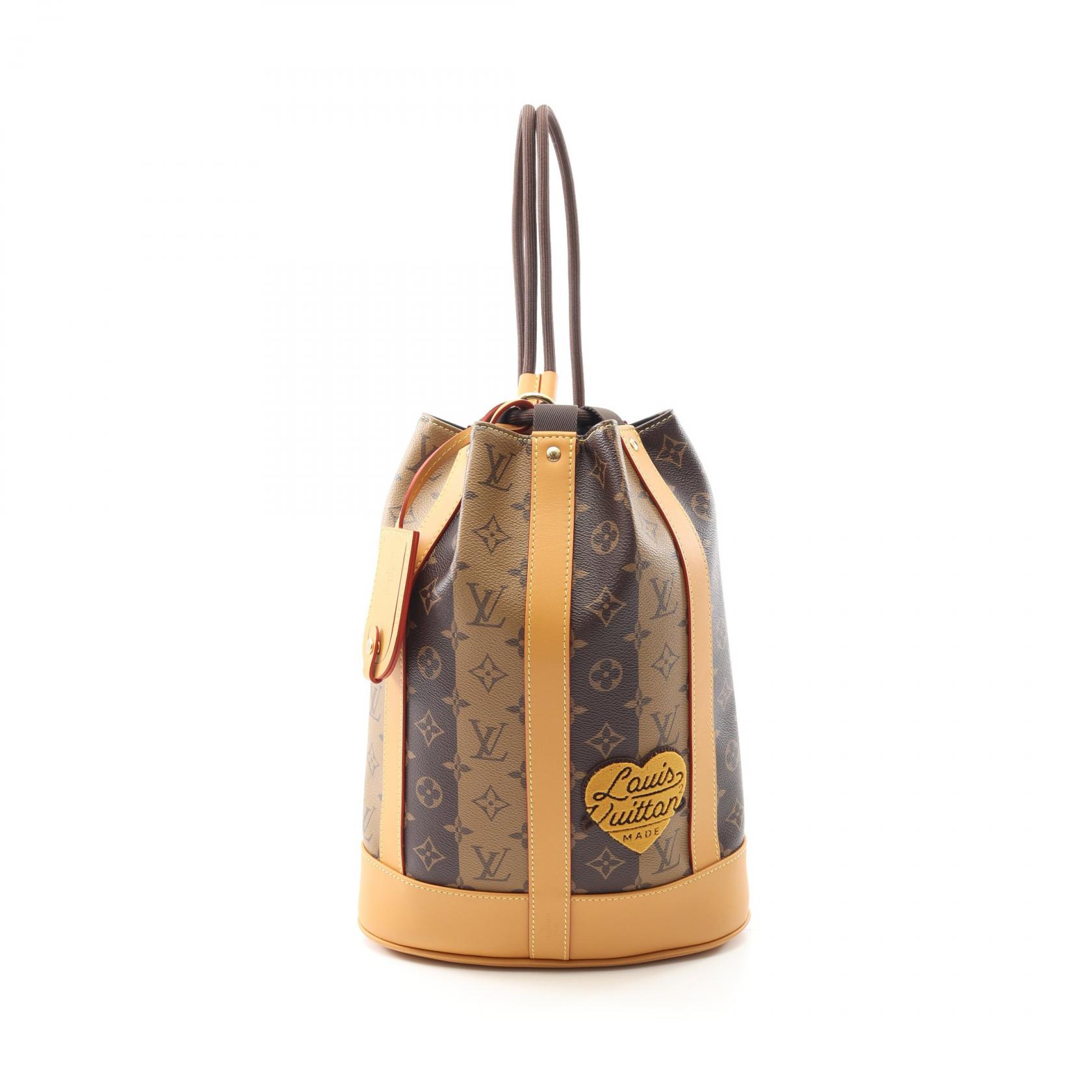 ルイ・ヴィトン LV×NIGO ランドネ・メッセンジャー M45968 モノグラム 