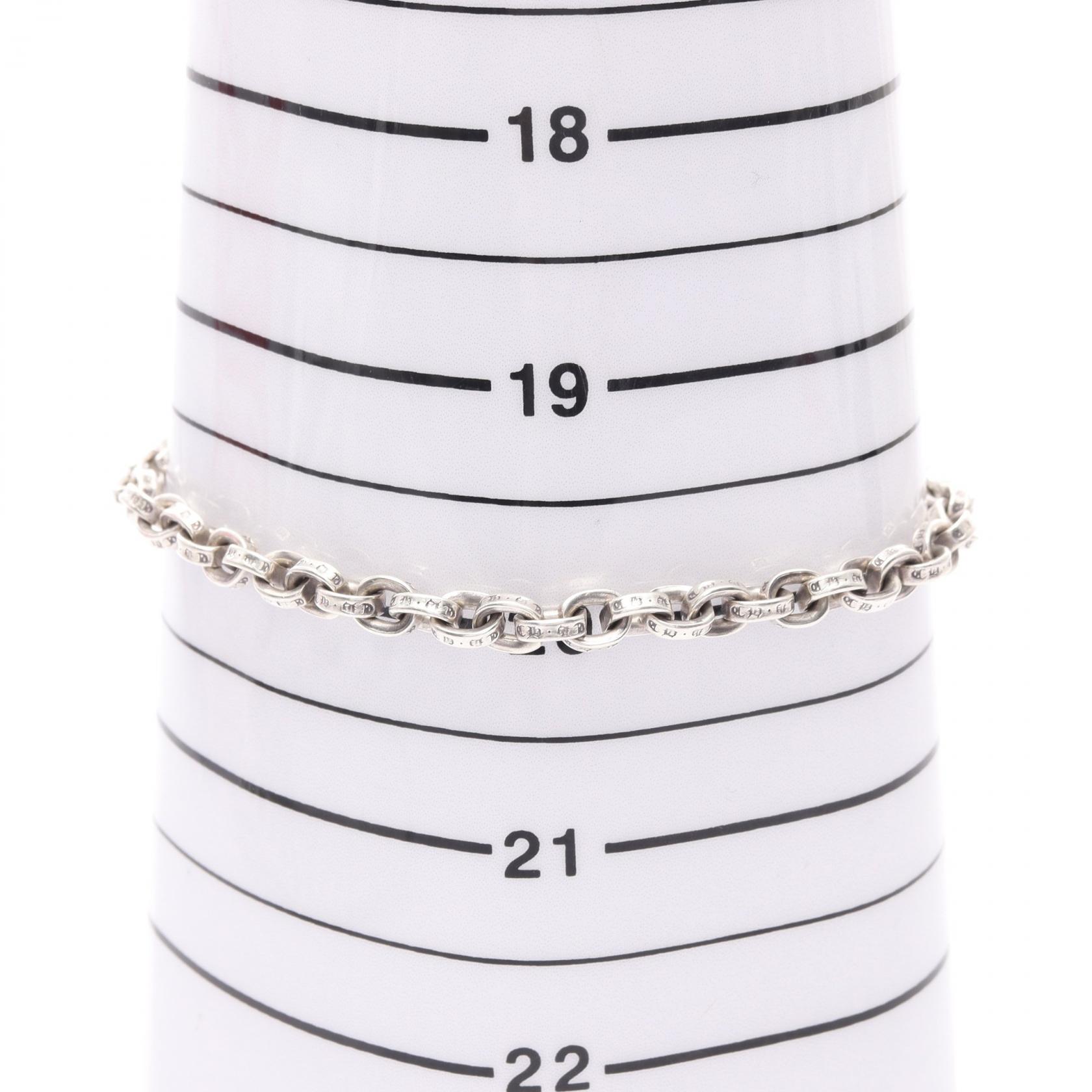 CHROME HEARTS Paper Chain Bracelet Silver925 Used mens | eBay