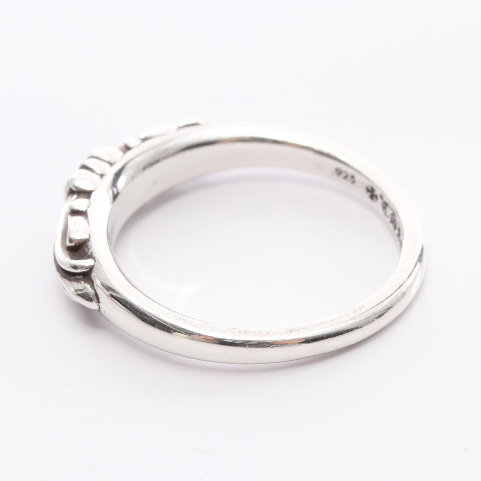 CHROME HEARTS Baby Classic Floral Cloth Ring #11.5 US size