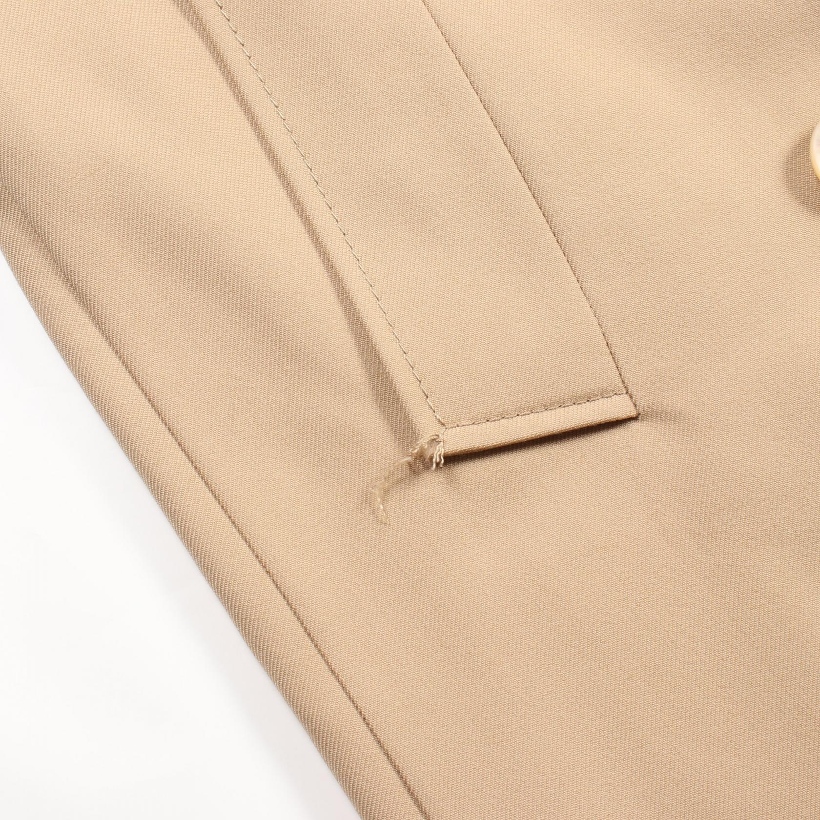 GUCCI Trench coat back pleated 338 405131 wool Beige Used | eBay GUCCI Trench coat back pleated 338 405131 wool Beige Used | eBay