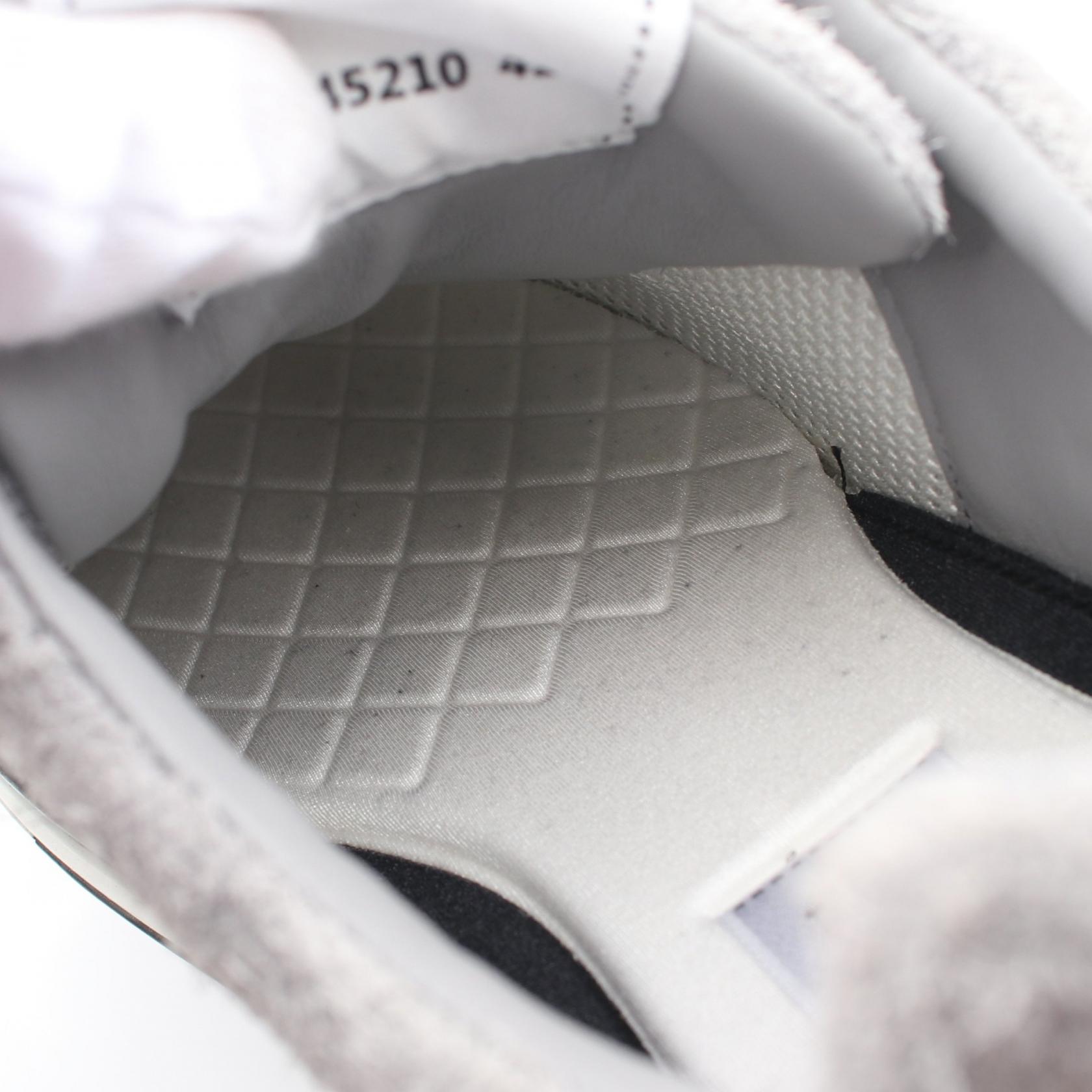 CHANEL sneakers shoes G45210 Suede Gray Black Used Women